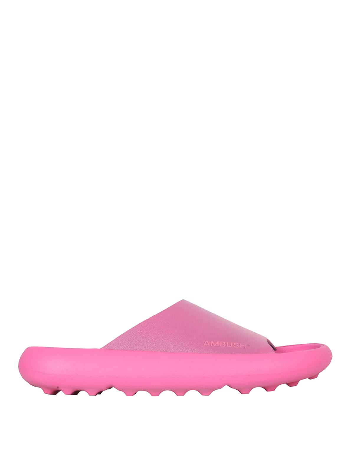 Ambush Rubber Slide Sandals In Multicolour