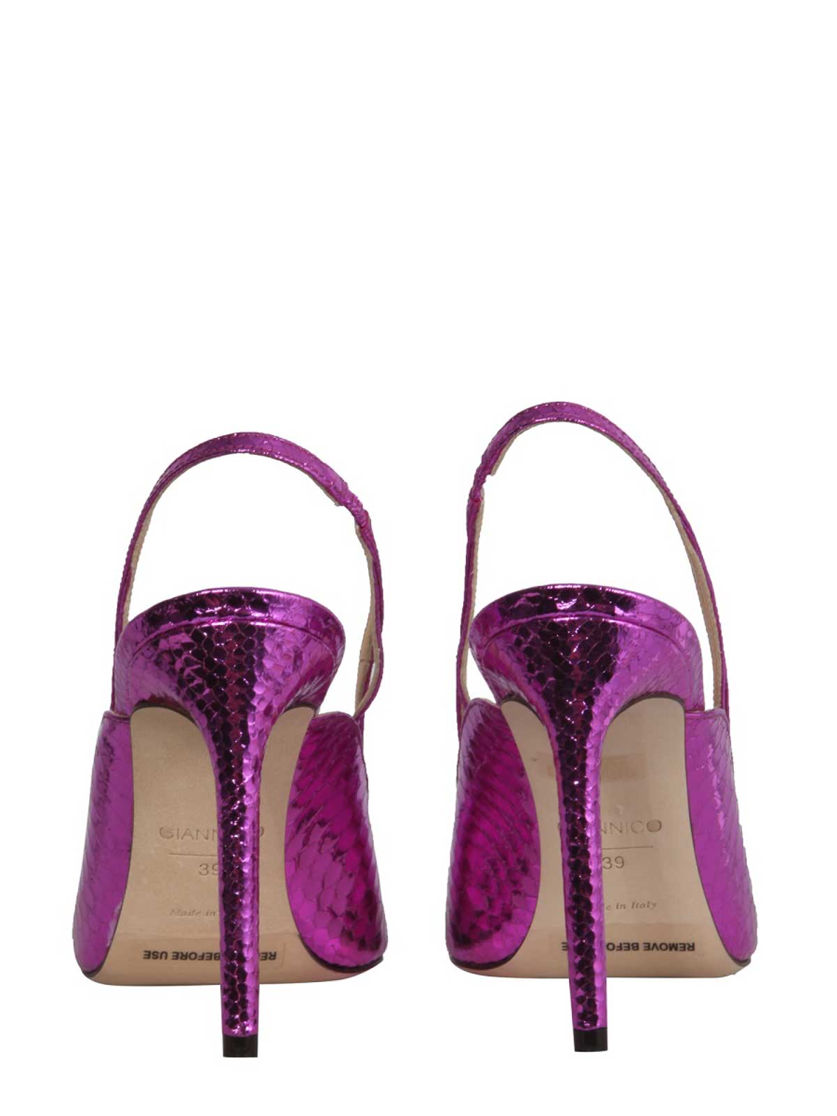 Shop Giannico Zapatos De Salón - Leather In Multicolour