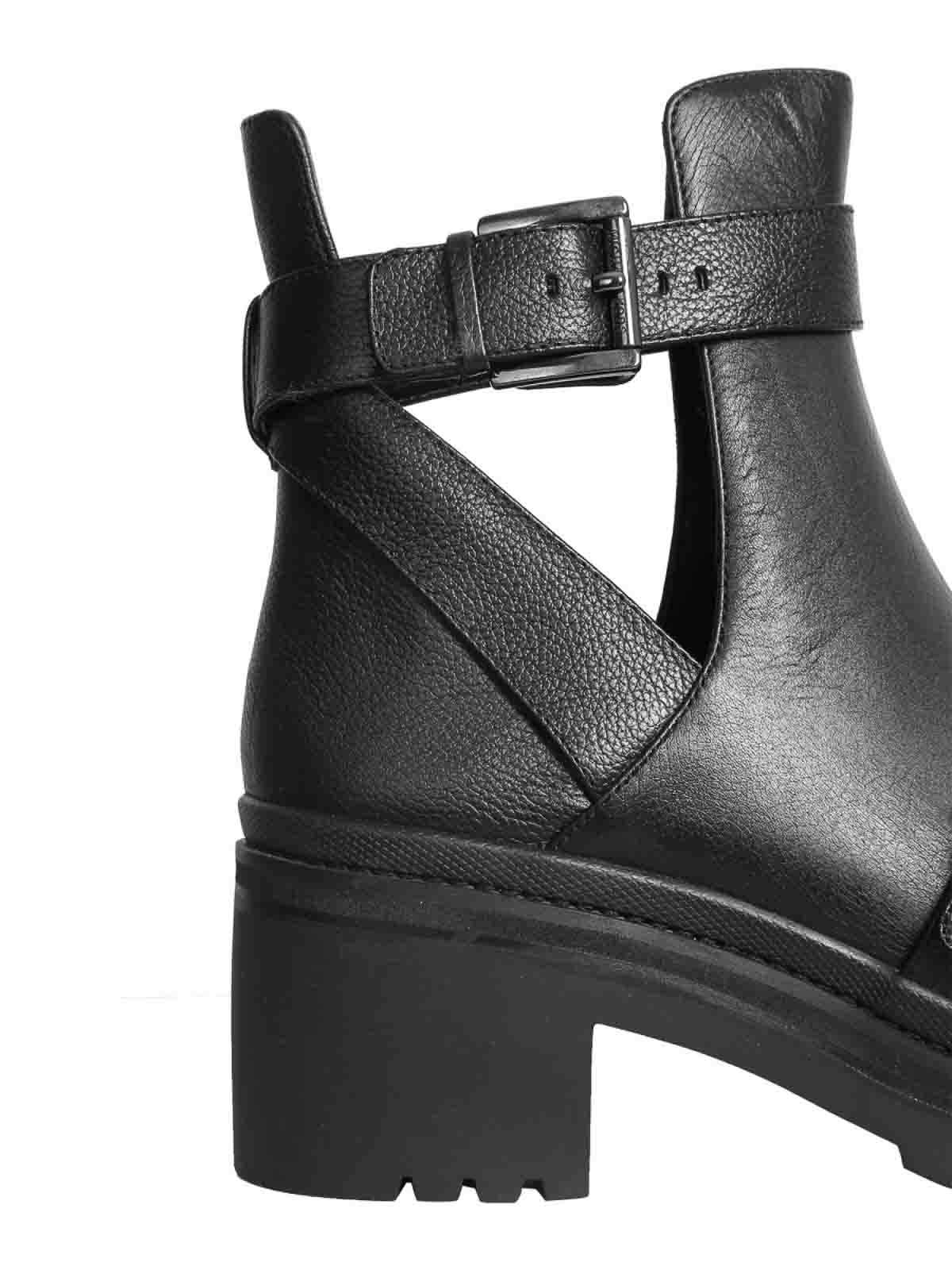 Shop Michael Michael Kors Corey Bootss In Black