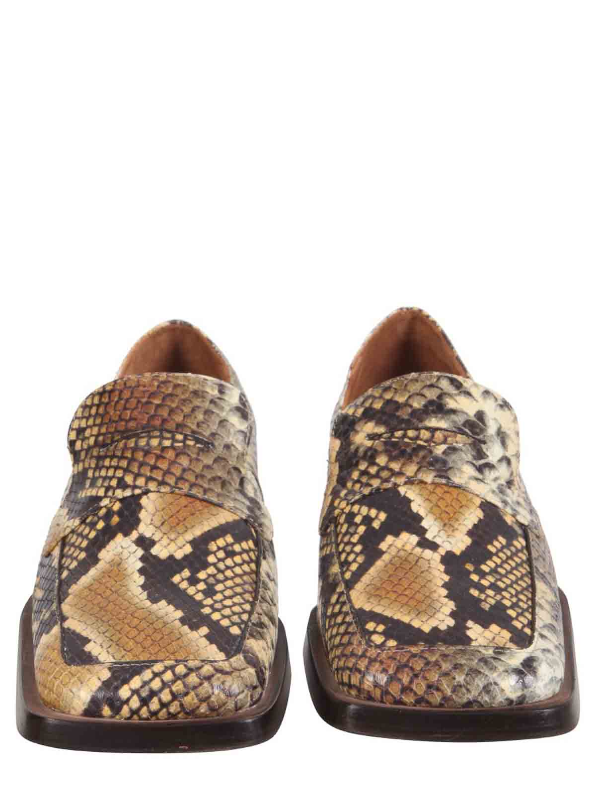 Shop Miista Crimson Loafers In Animal Print