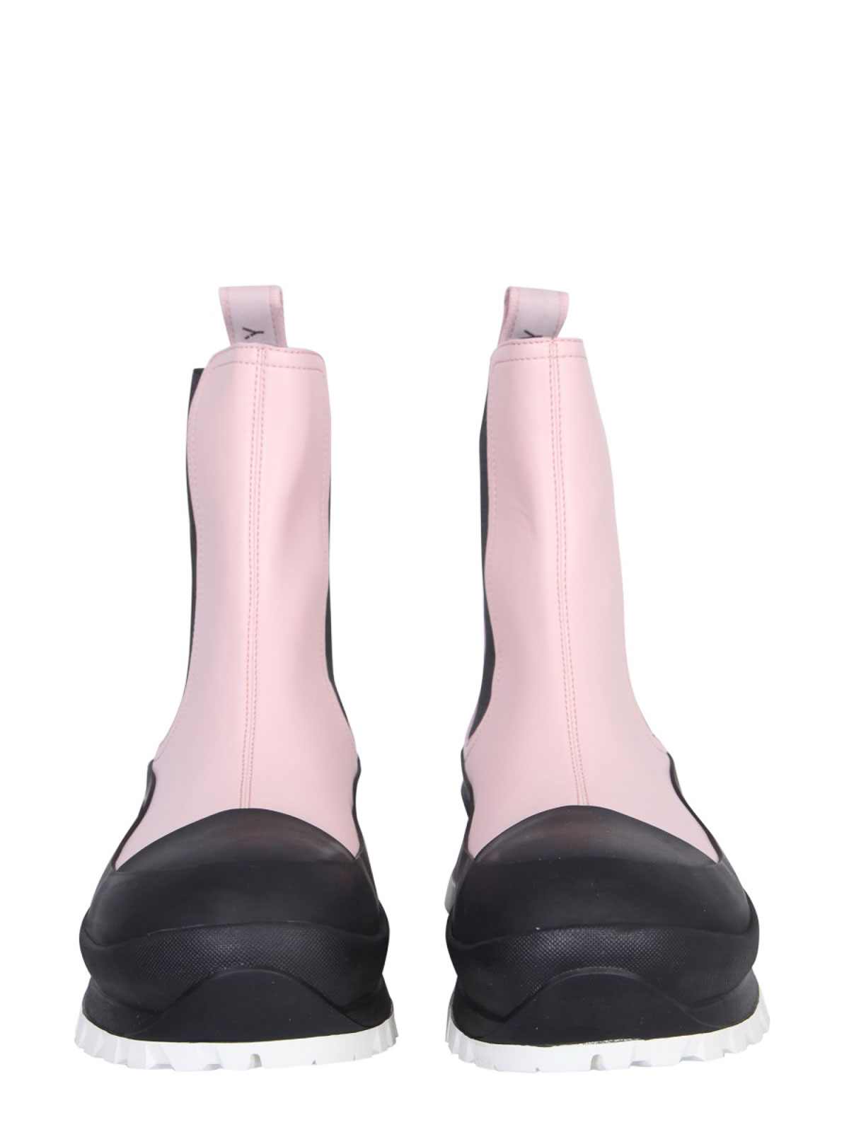 Shop Stella Mccartney Trace Chelsea Boots In Nude & Neutrals