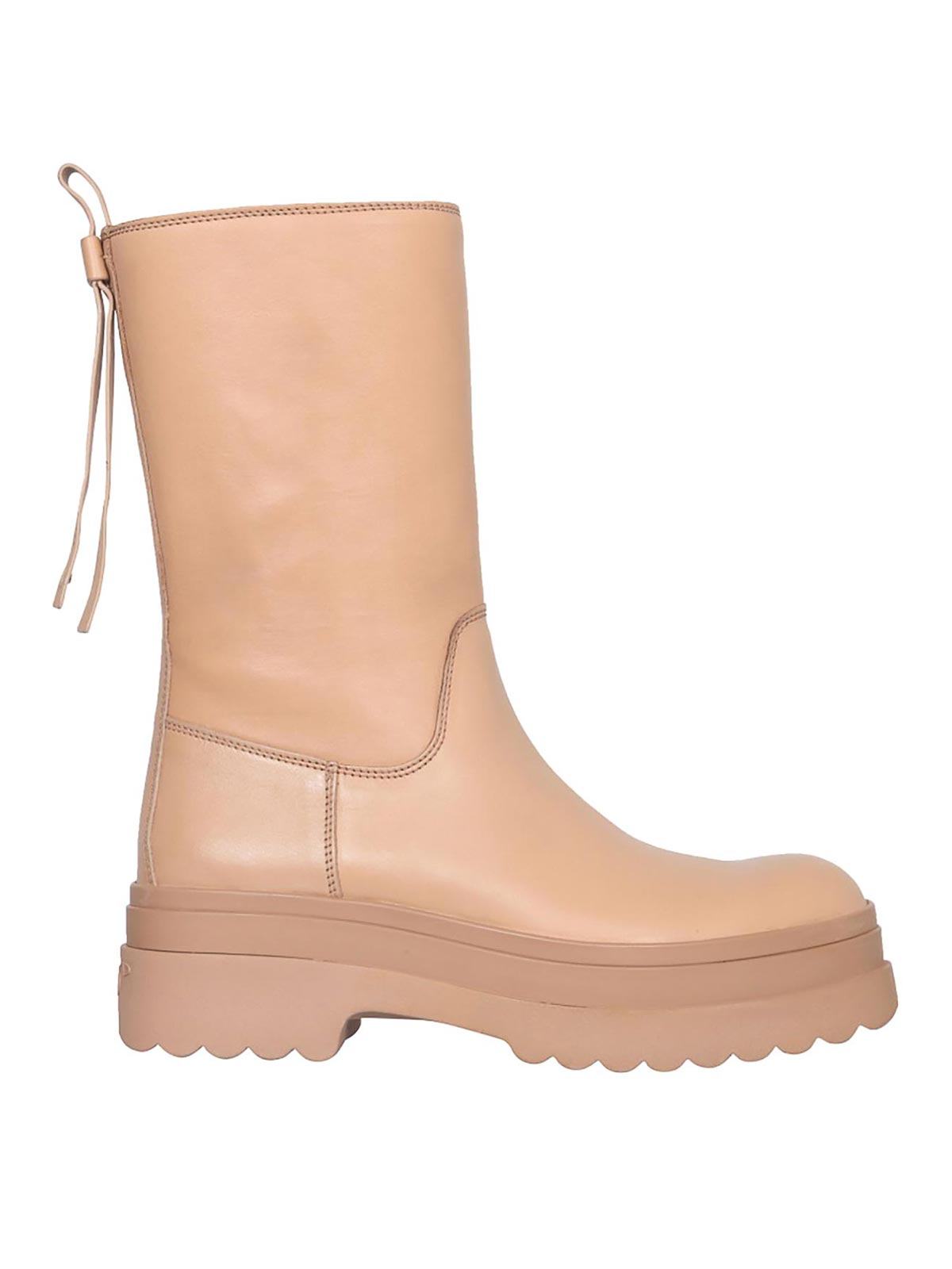 Shop Red Valentino Boots In Nude & Neutrals
