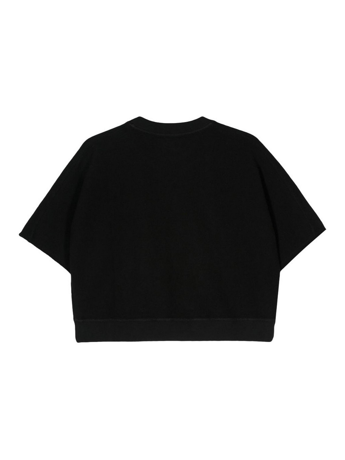 Shop Autry French Terry-cloth T-shirt In Black