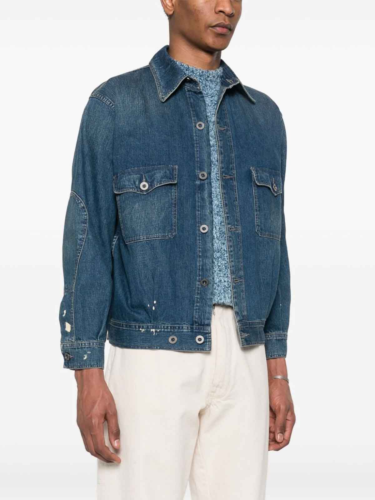Maison Margiela デニムジャケット - ダークウォッシュ|S50AM0617S30877961