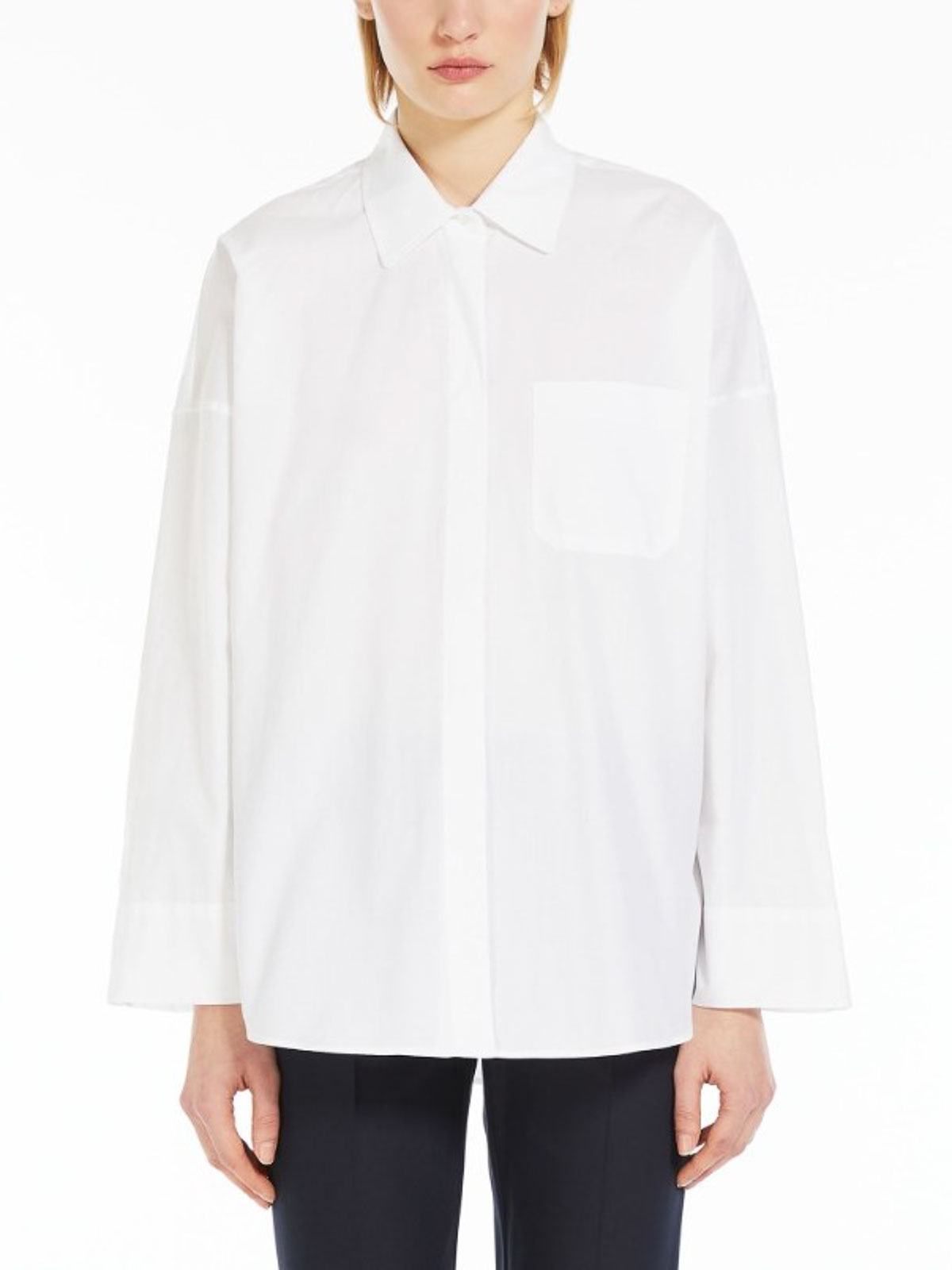 Shop Max Mara Camisa - Lodola In White