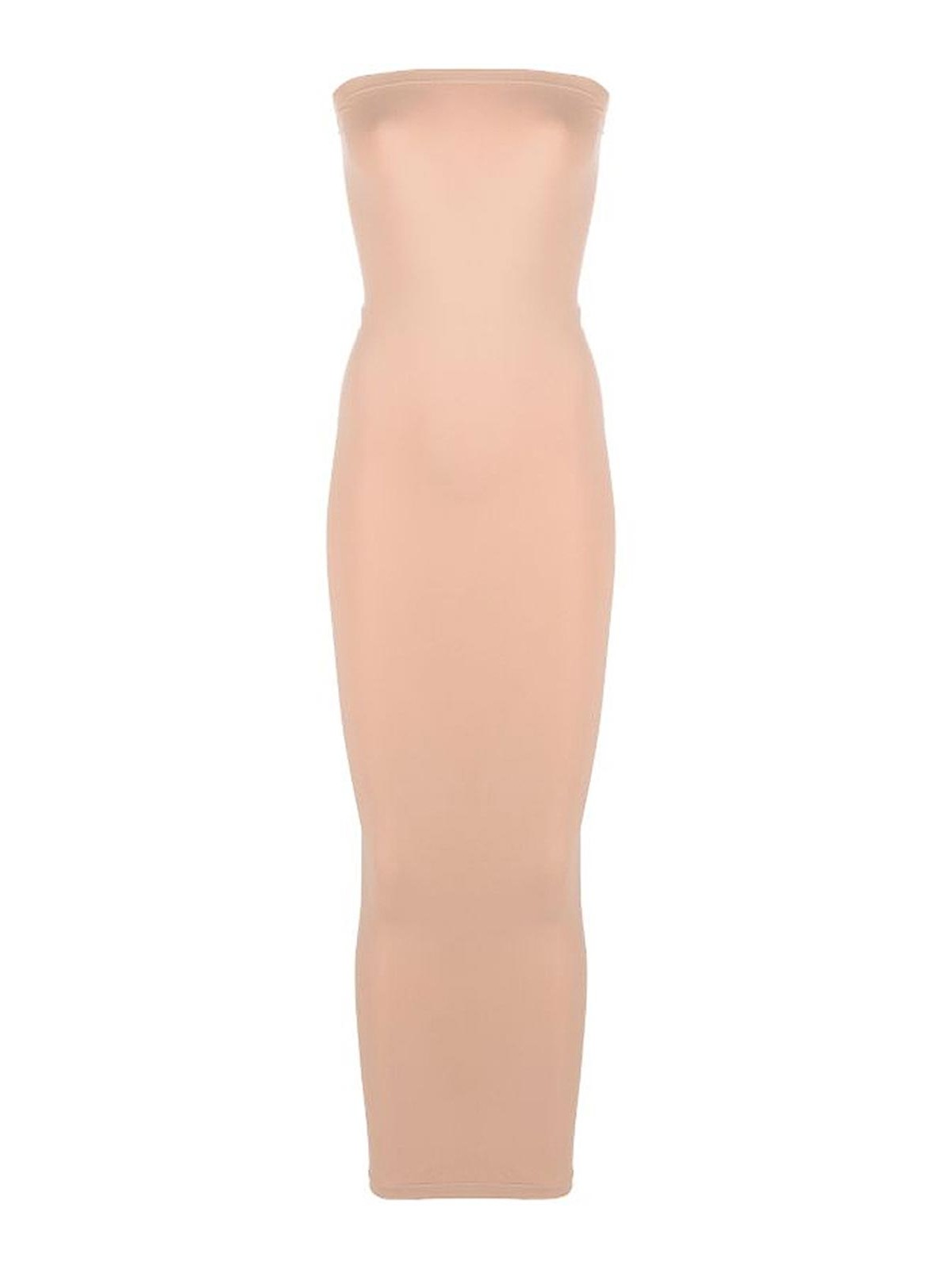 Shop Wolford Fatal Tube Dress In Nude & Neutrals