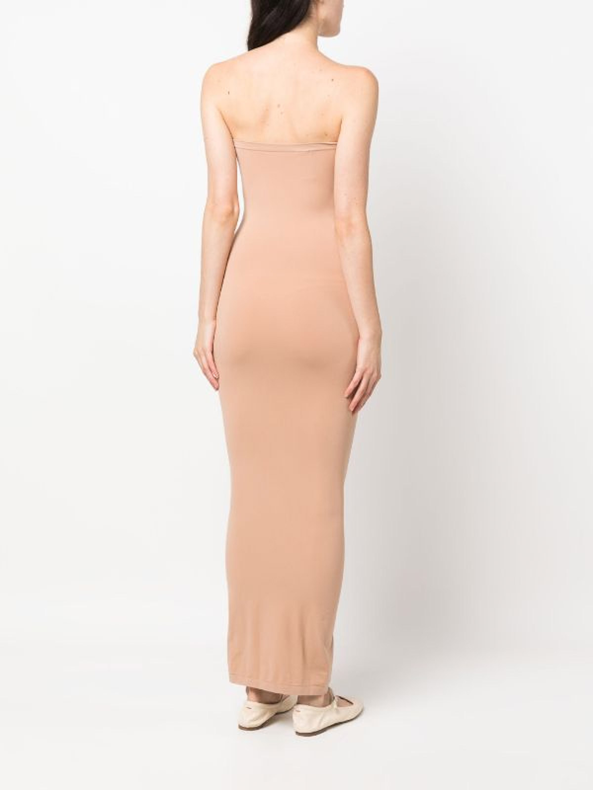 Shop Wolford Fatal Tube Dress In Nude & Neutrals