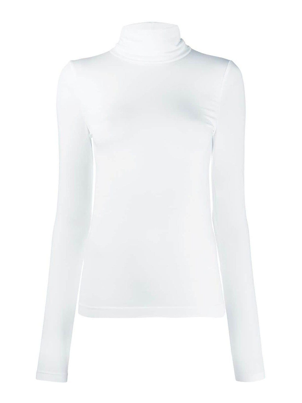 Shop Wolford Aurora Pullover In White