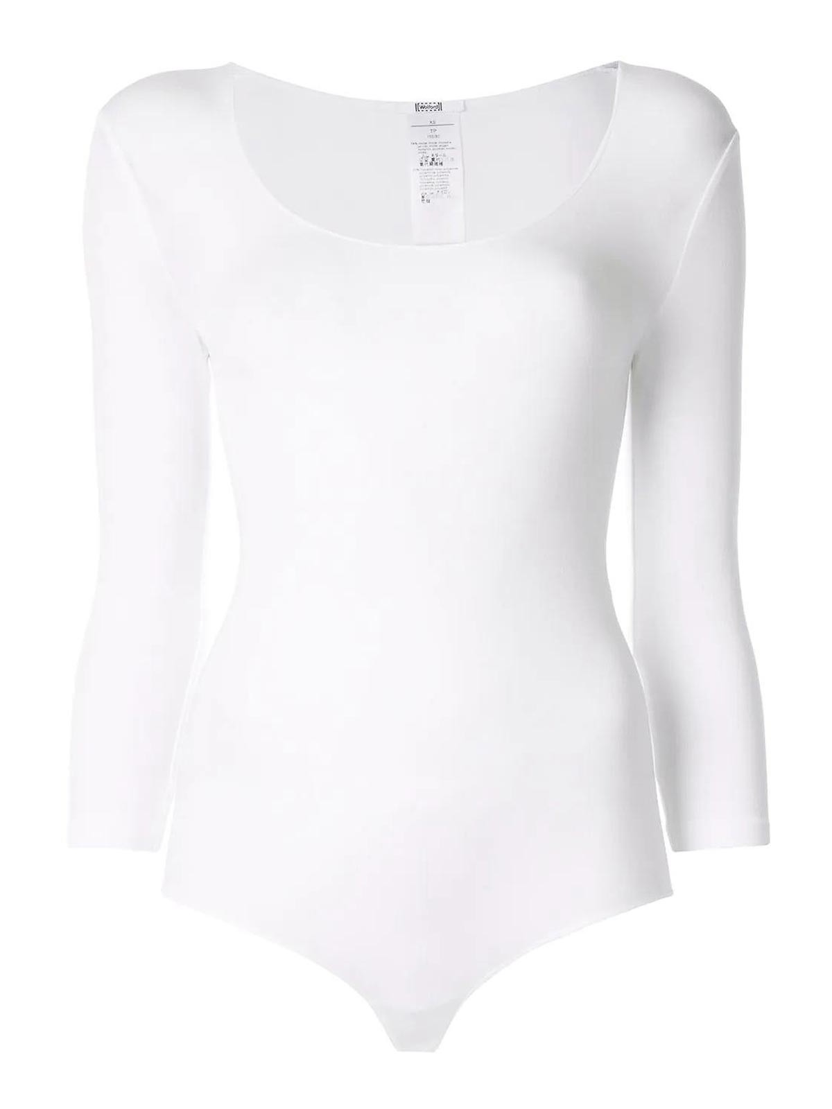 Shop Wolford Top - Blanco In White