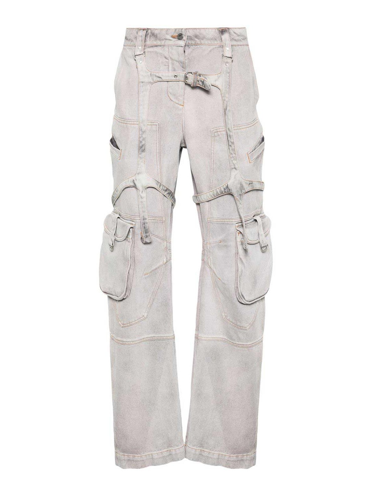 Shop Off-white Pantalón Casual - Beis In Beige