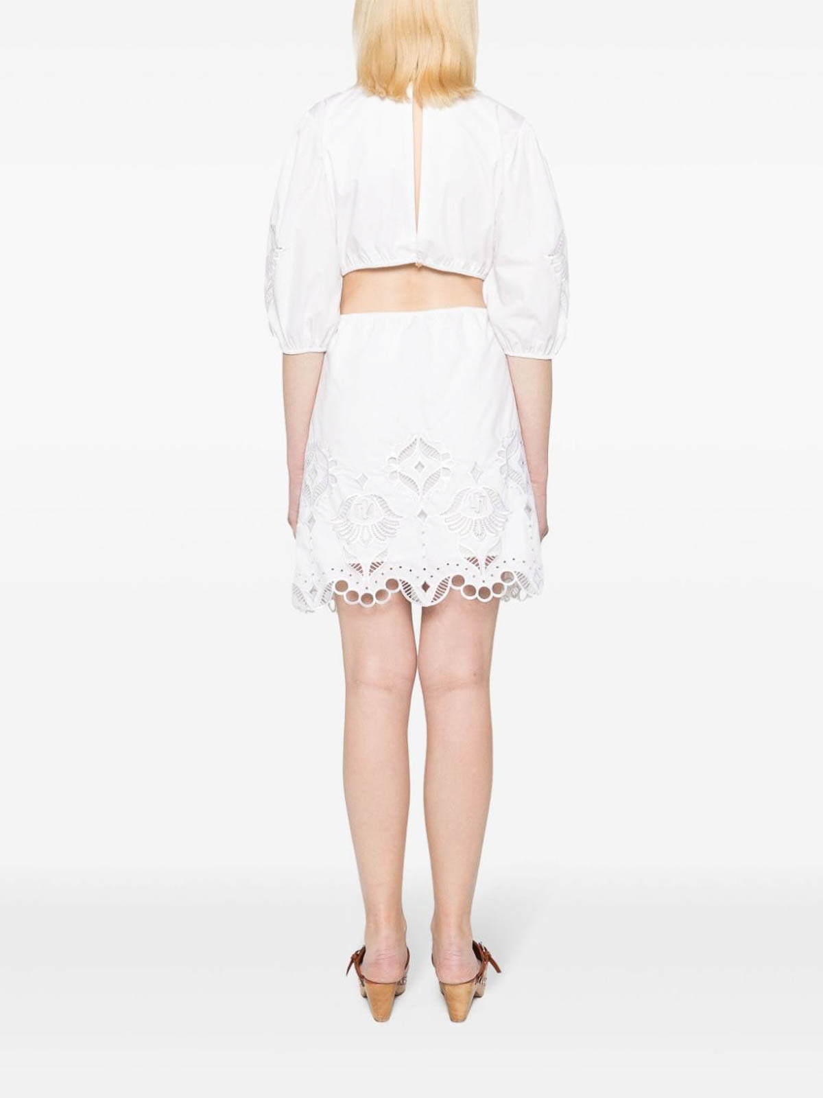 Shop Liu •jo Vestido Midi - Blanco In White