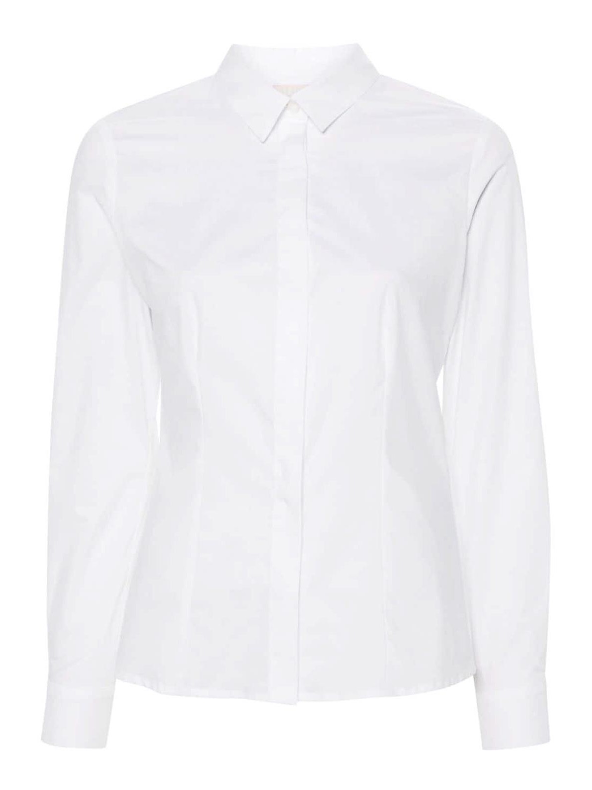 Shop Liu •jo Classic Shirt In White