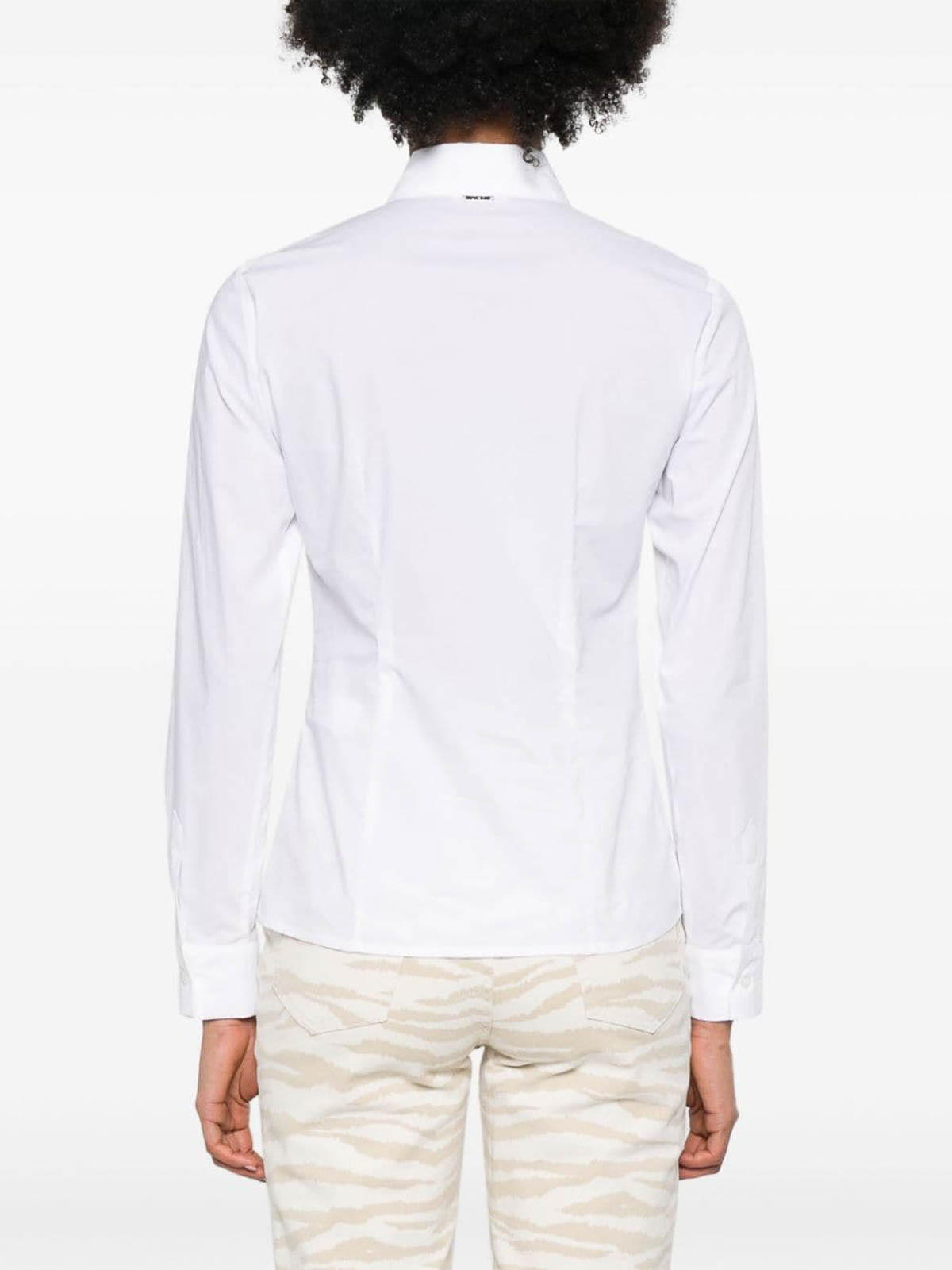 Shop Liu •jo Classic Shirt In White