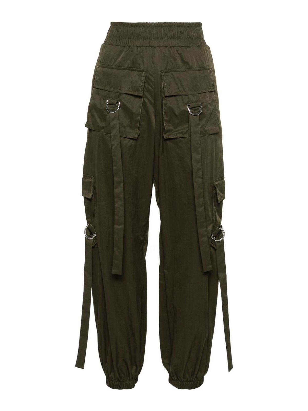 Liu •jo Trousers With Pockets In Green
