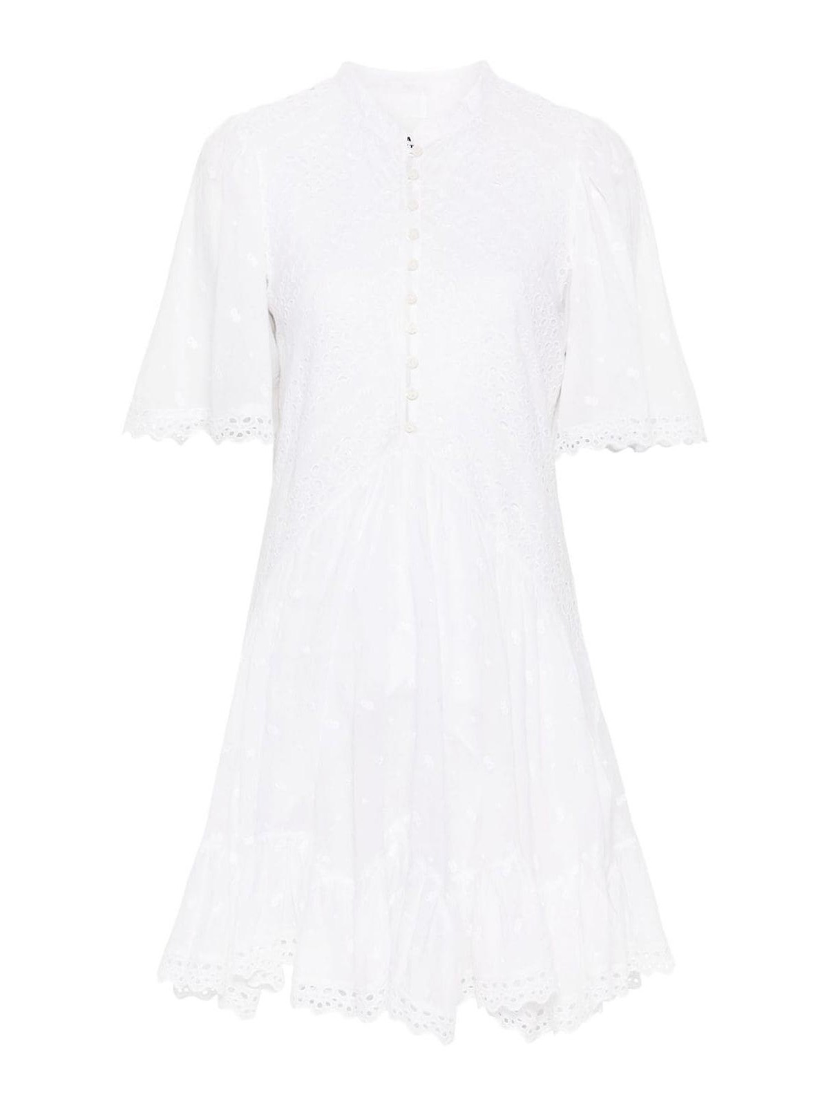 Shop Isabel Marant Étoile Vestido Corto - Blanco In White
