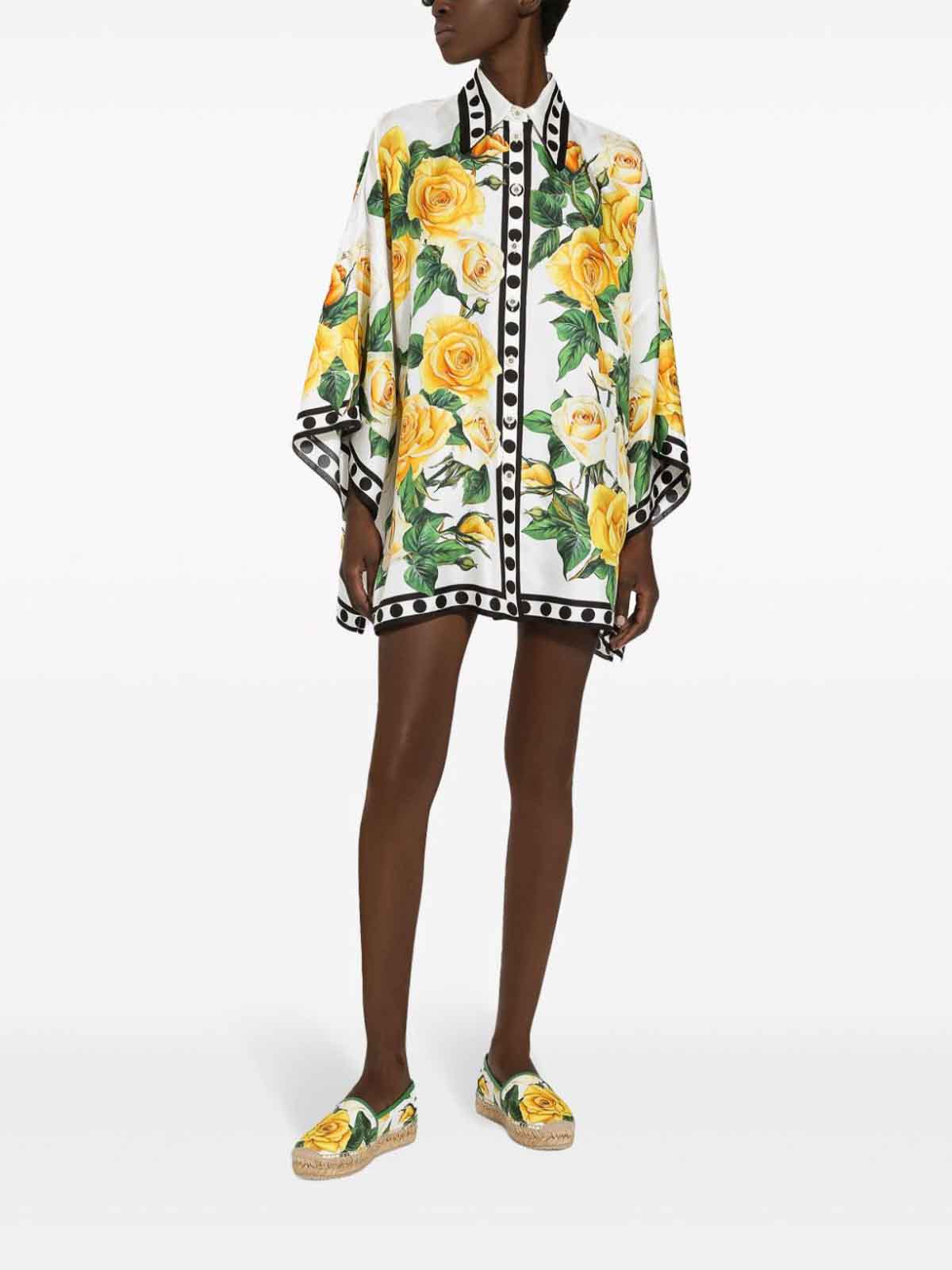 Shop Dolce & Gabbana Camisa - Multicolor In Multicolour
