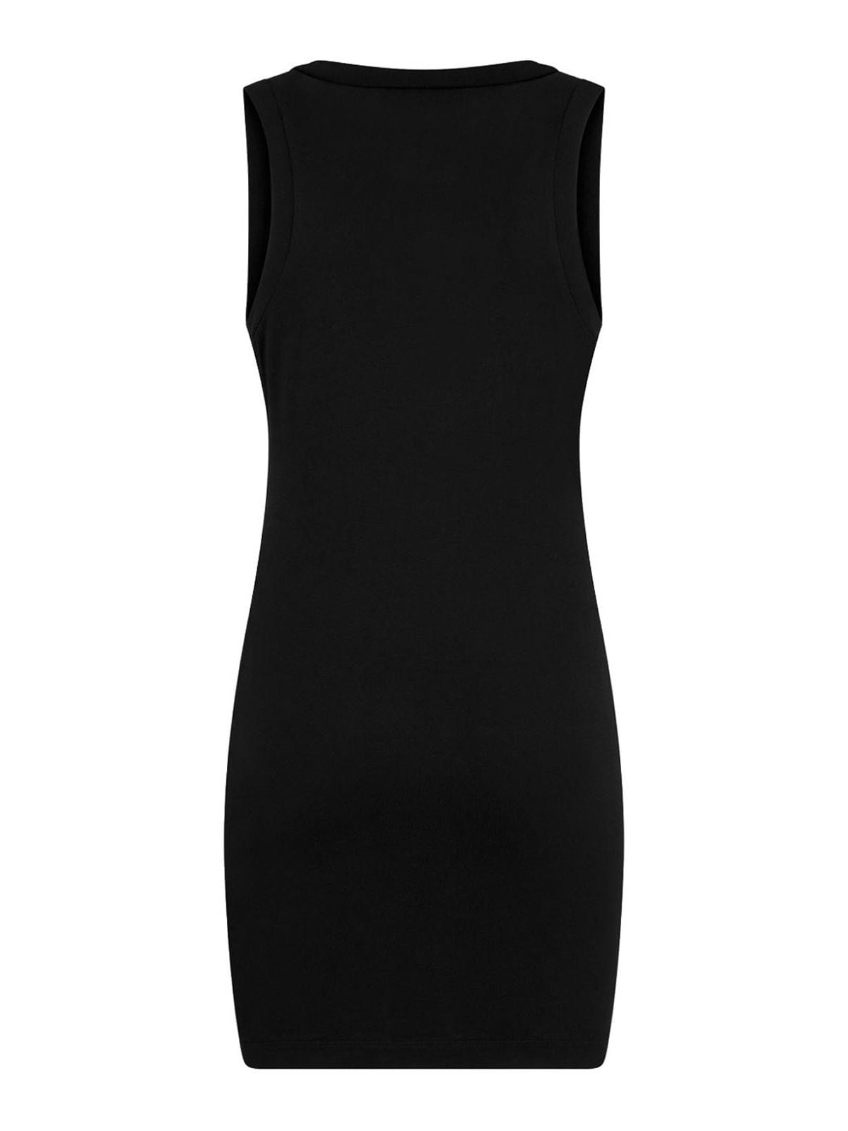 Shop Dsquared2 Dress With Heart In Black