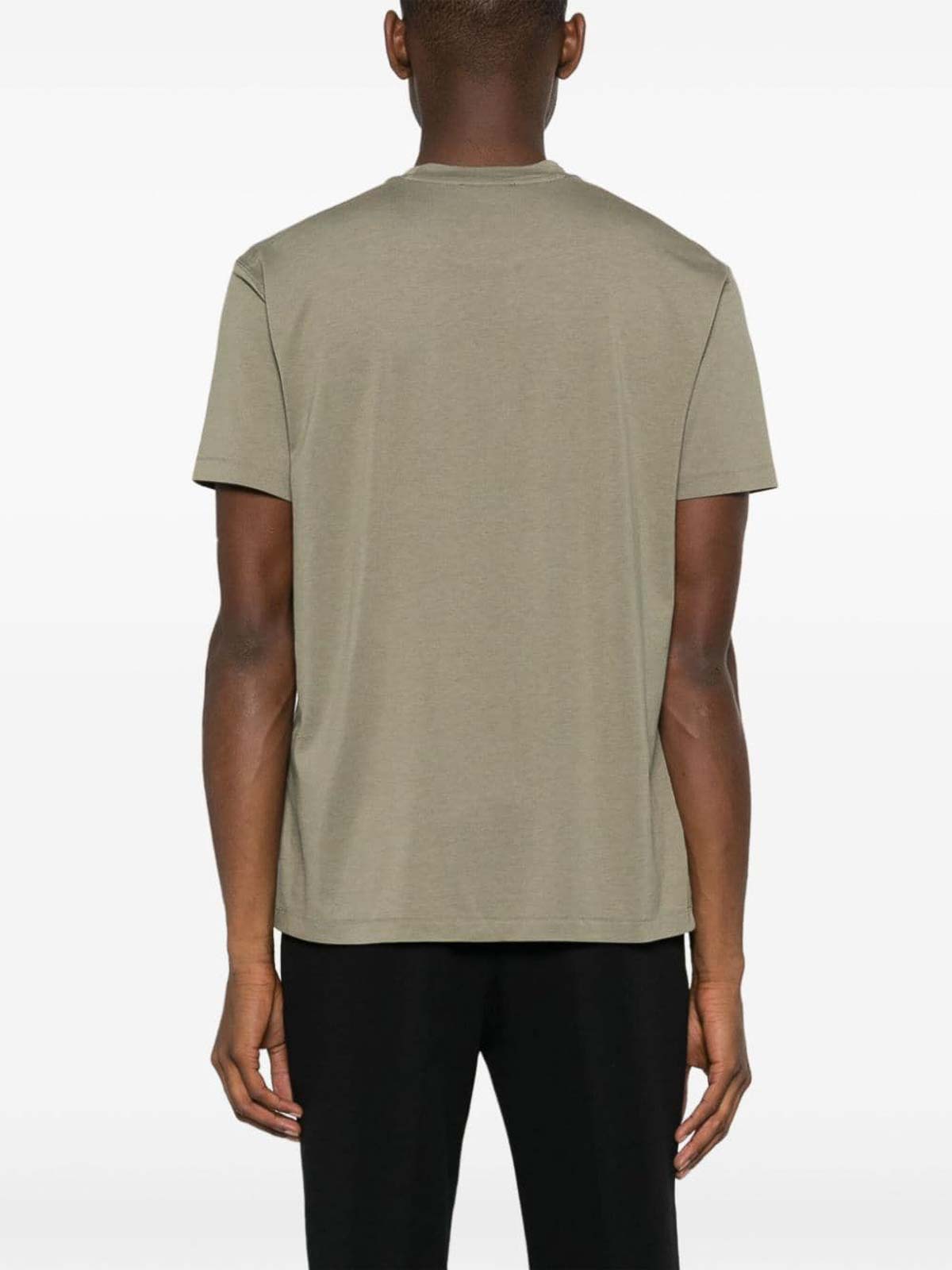 Shop Tom Ford Short Sleeve T-shirt In Green