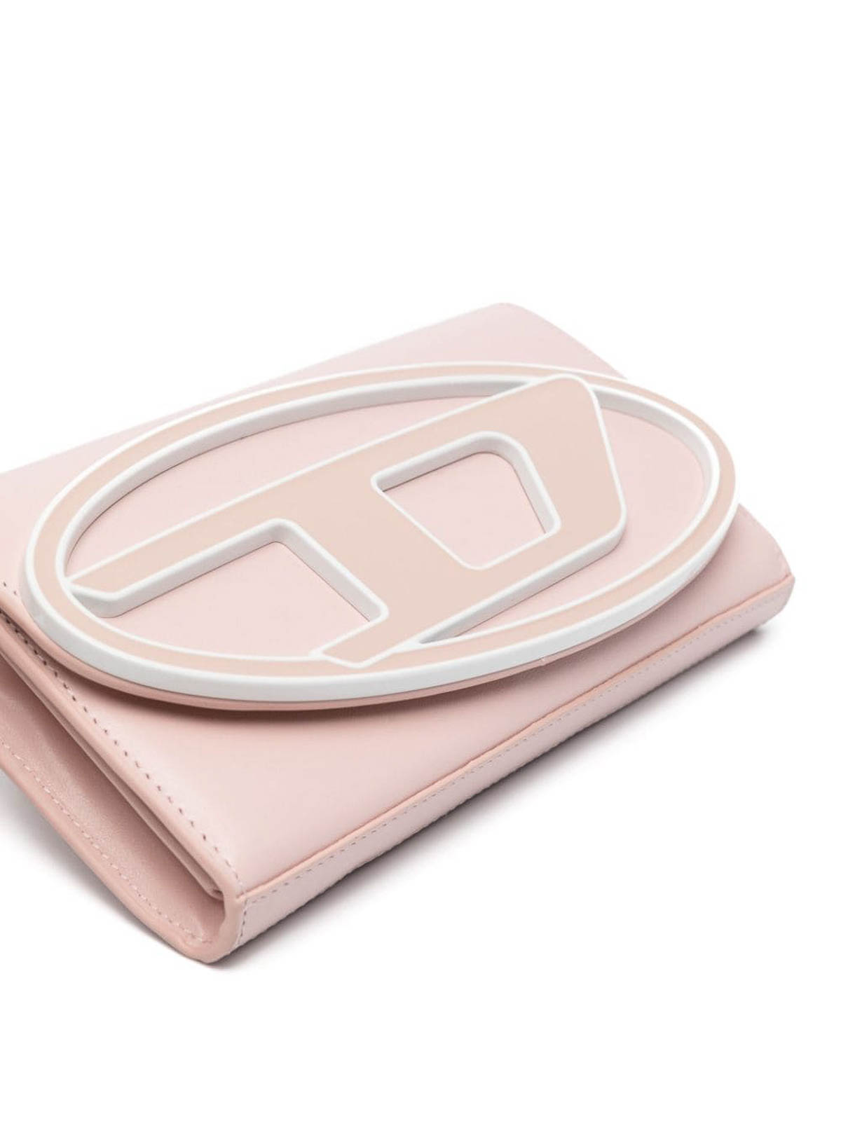 Diesel Logo Wallet - Nude & Neutrals - Women | X09809P6316T4260