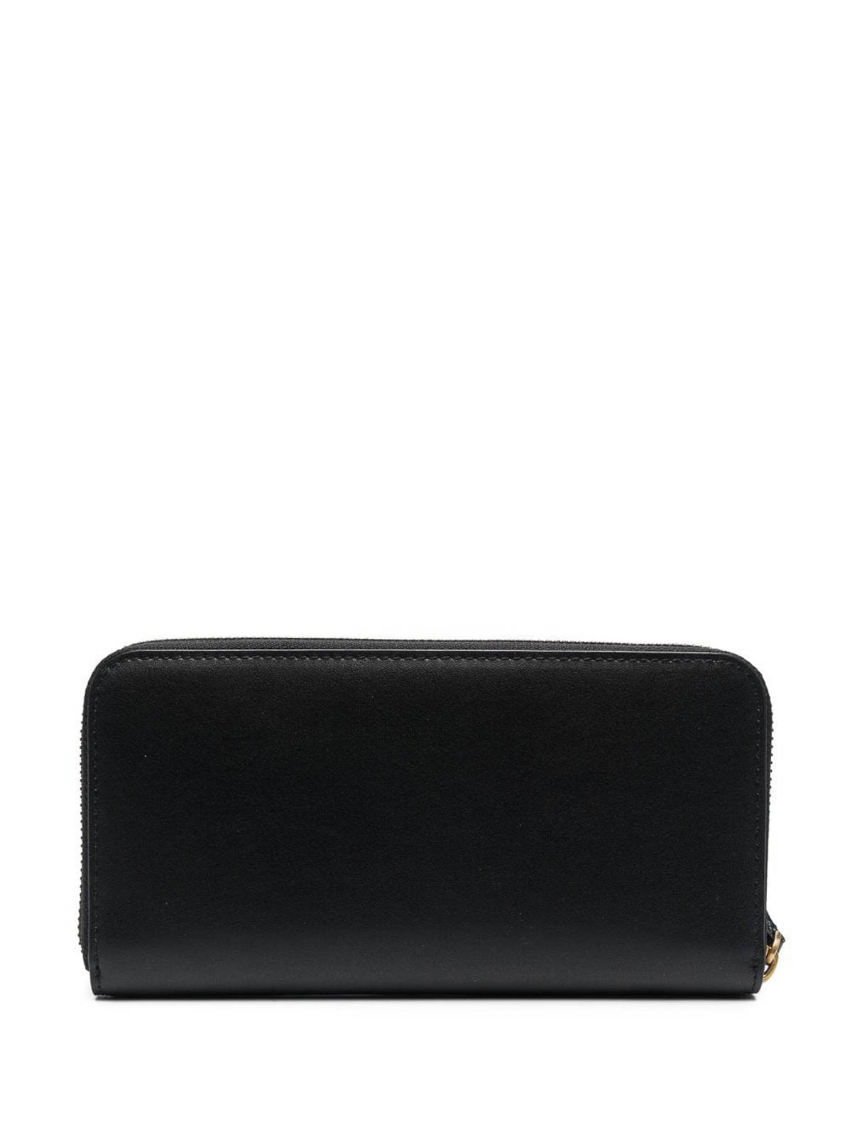 Shop Pinko Wallet With Logo In Black