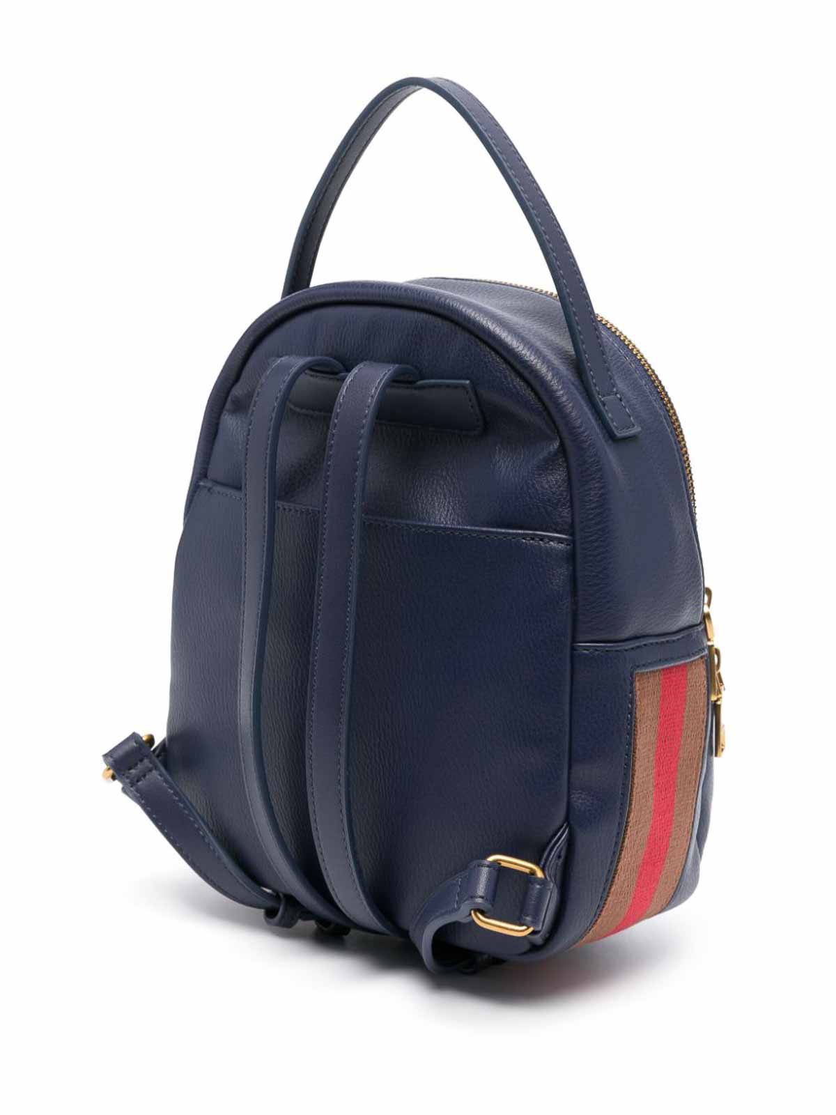 Shop Liu •jo Backpack With Logo In Blue