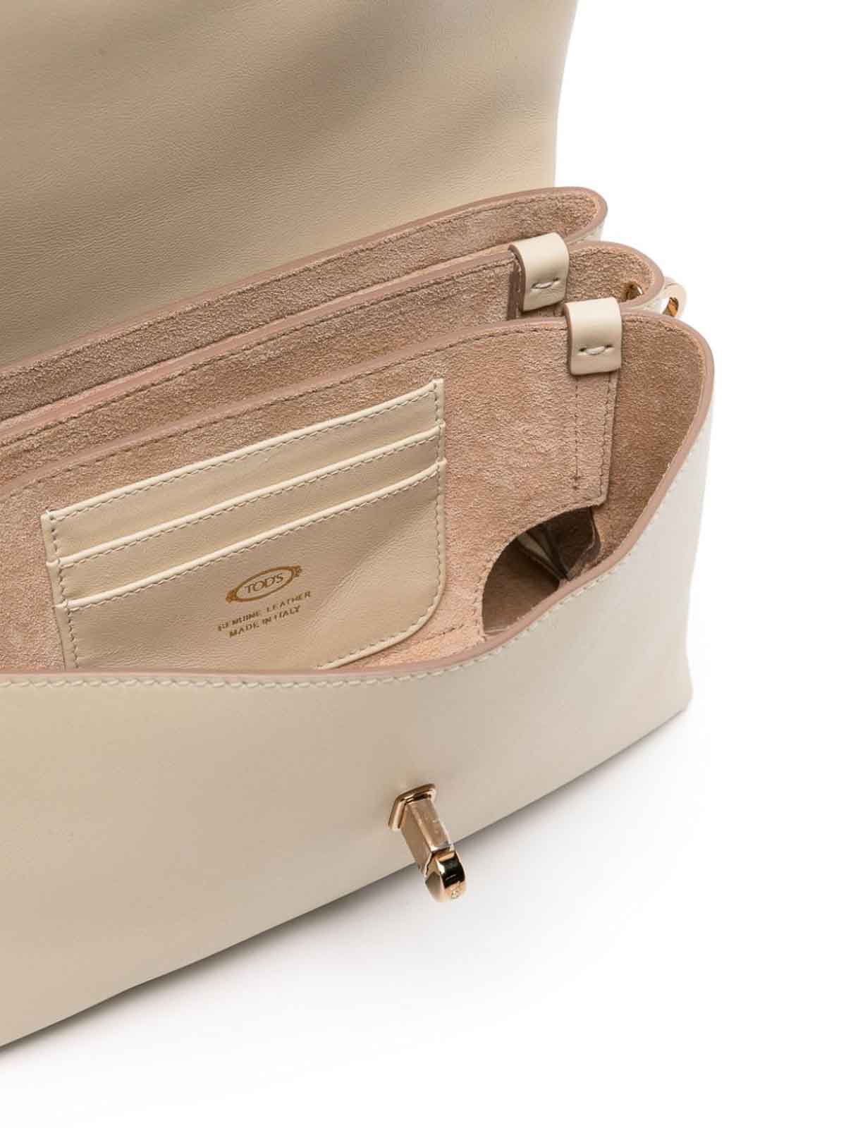 Shop Tod's Beige  Bag