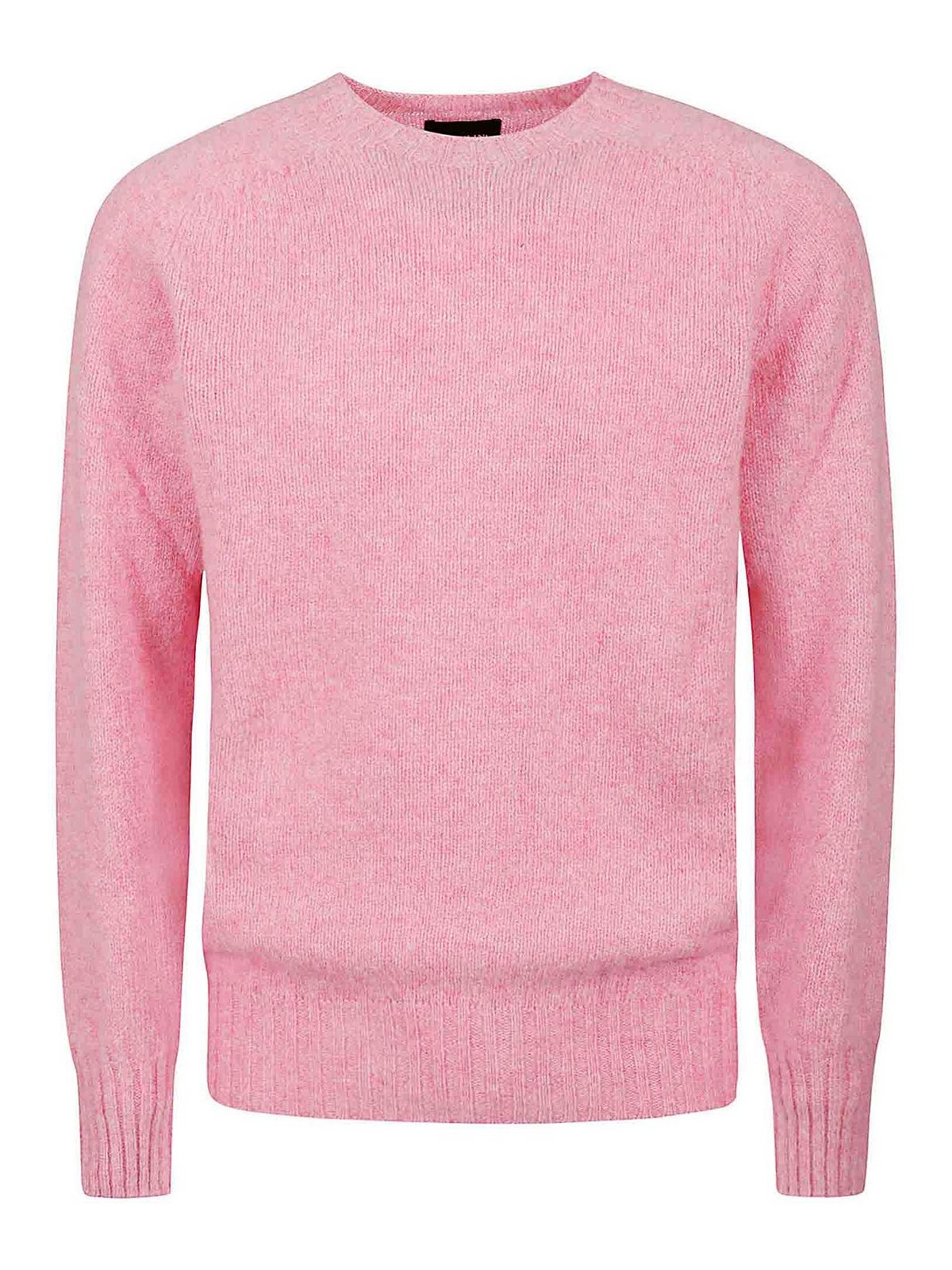 Howlin' Wool Crewneck Pullover In Pink