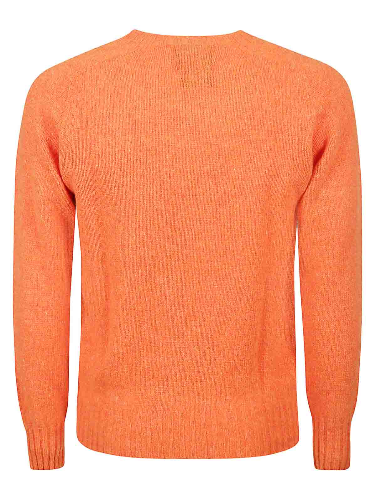 Shop Howlin' Wool Crewneck Pullover In Orange