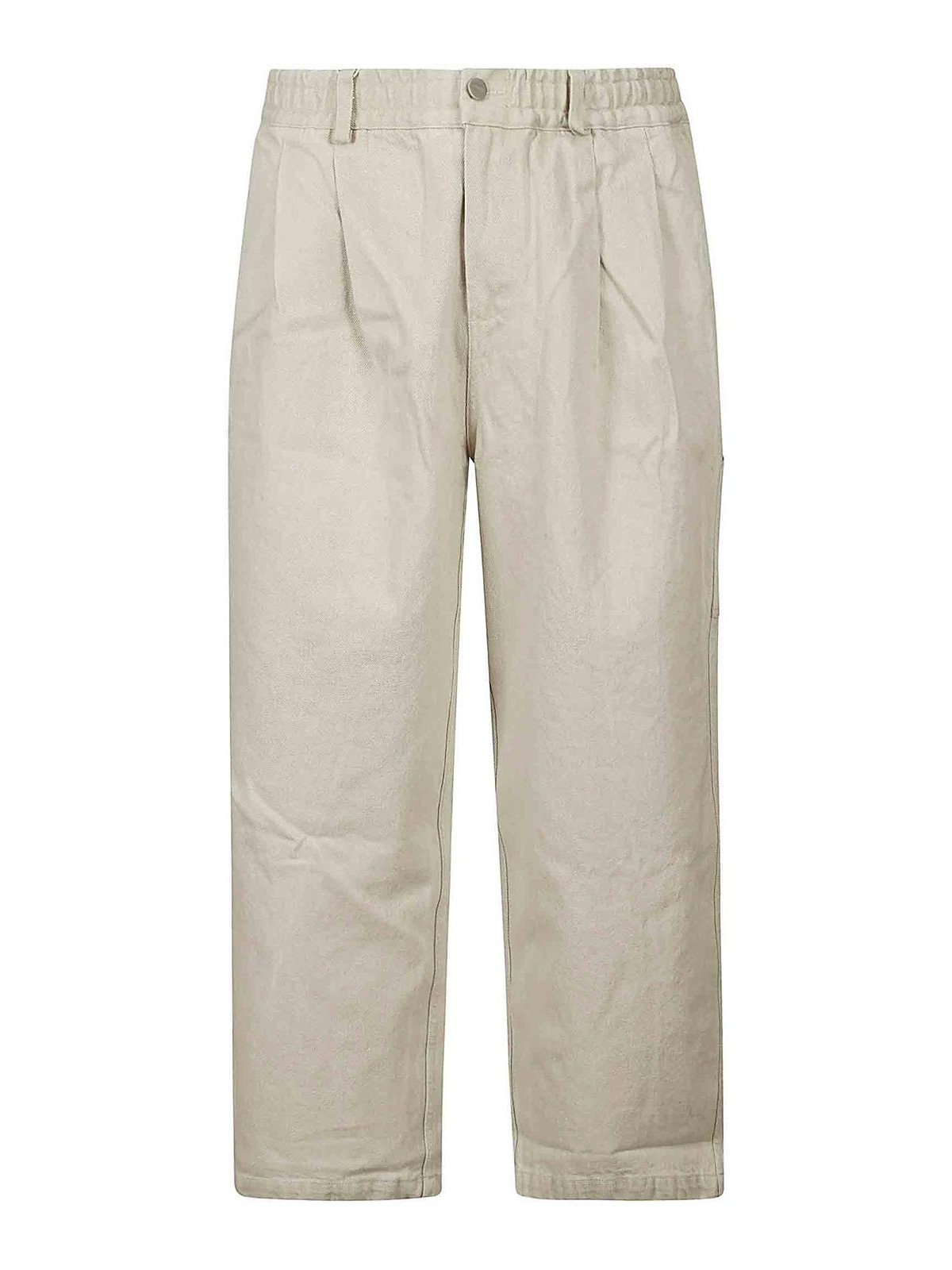 Kappy Oversize Trousers In Cream