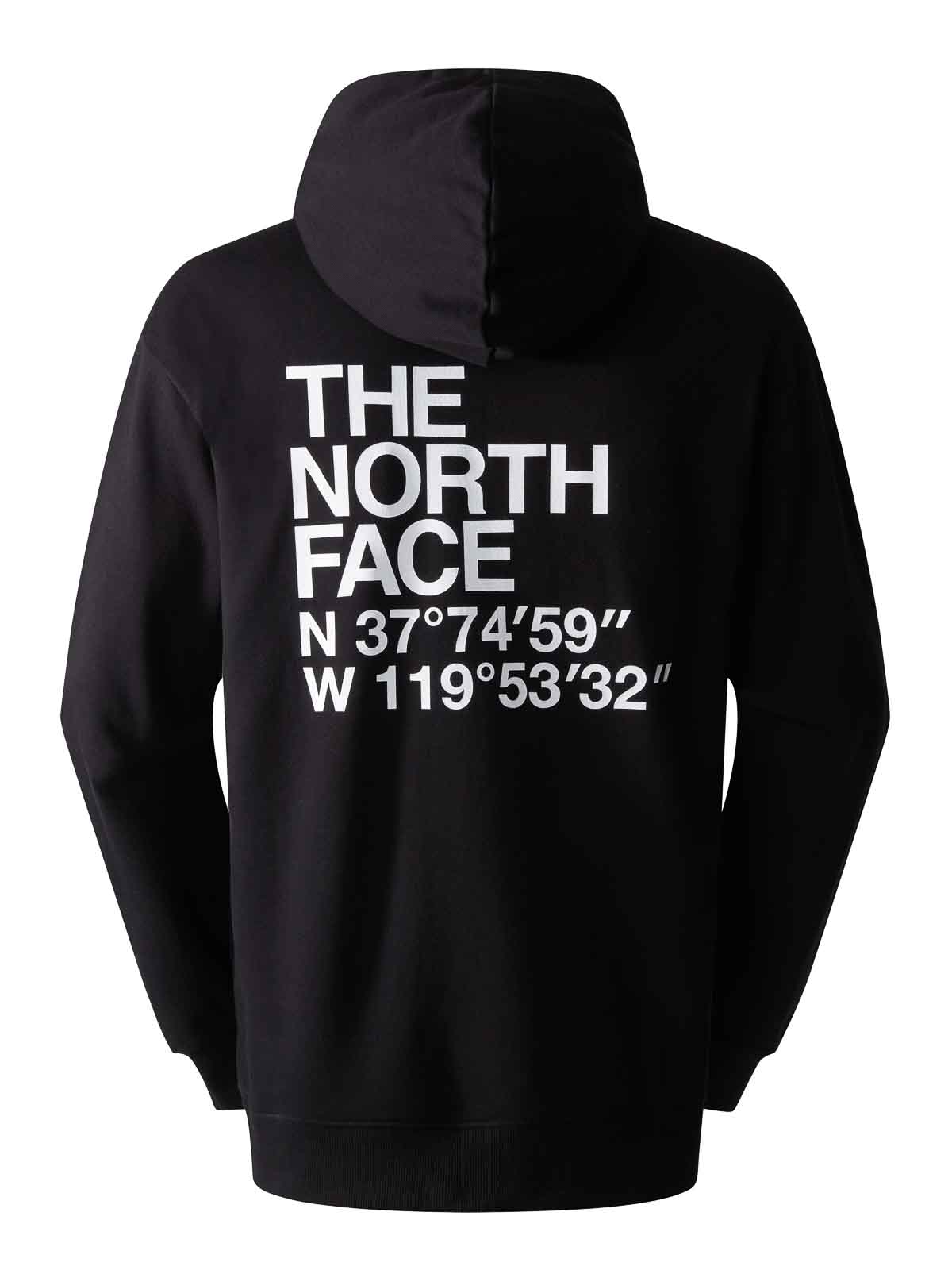 Shop The North Face Logo Hoodie In Black