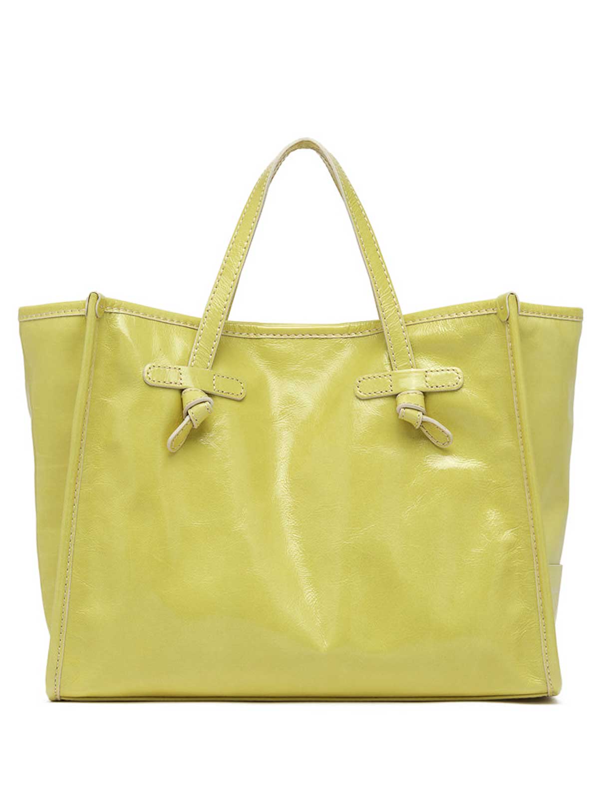 Shop Gianni Chiarini Bag Marcella In Yellow