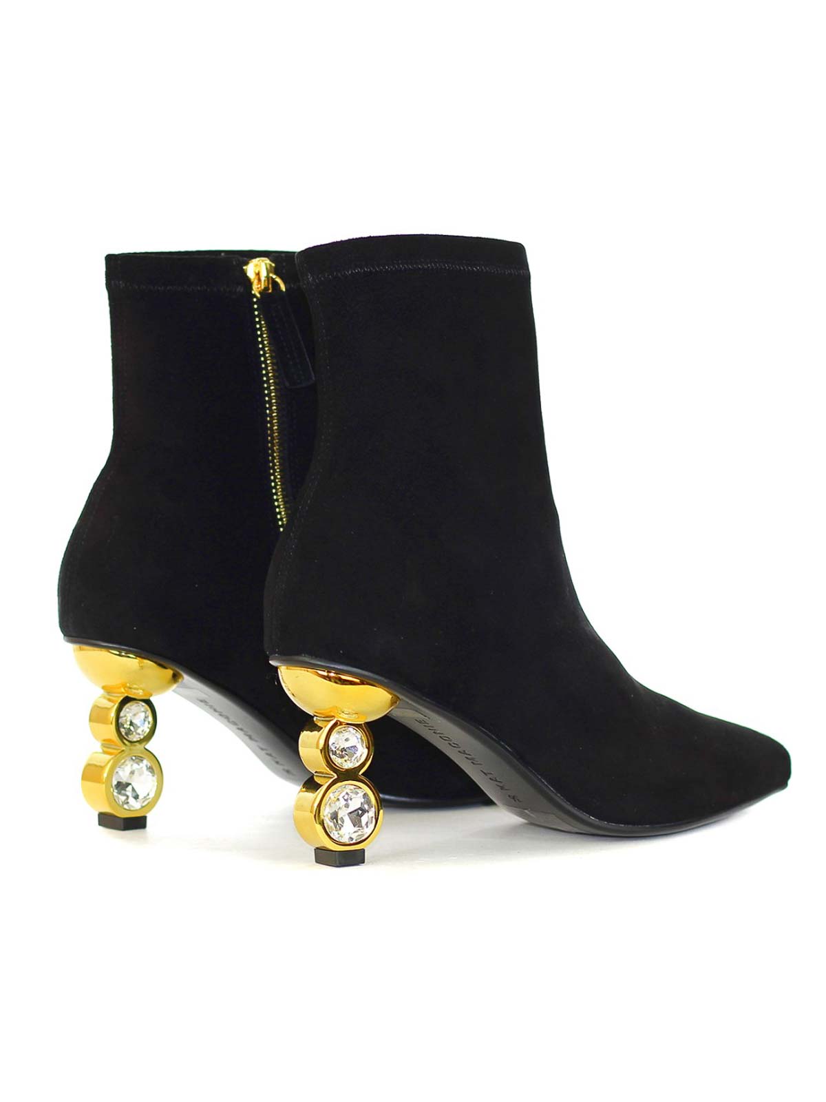 Shop Kat Maconie Boots Ankle In Gold