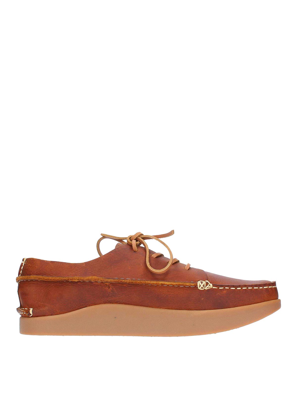Shop Yogi Leather Shoes In Brown