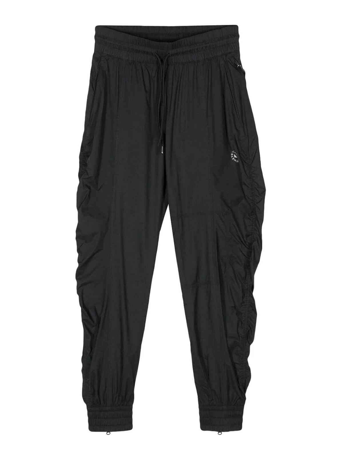 Shop Adidas By Stella Mccartney Cargo Trousers In Black
