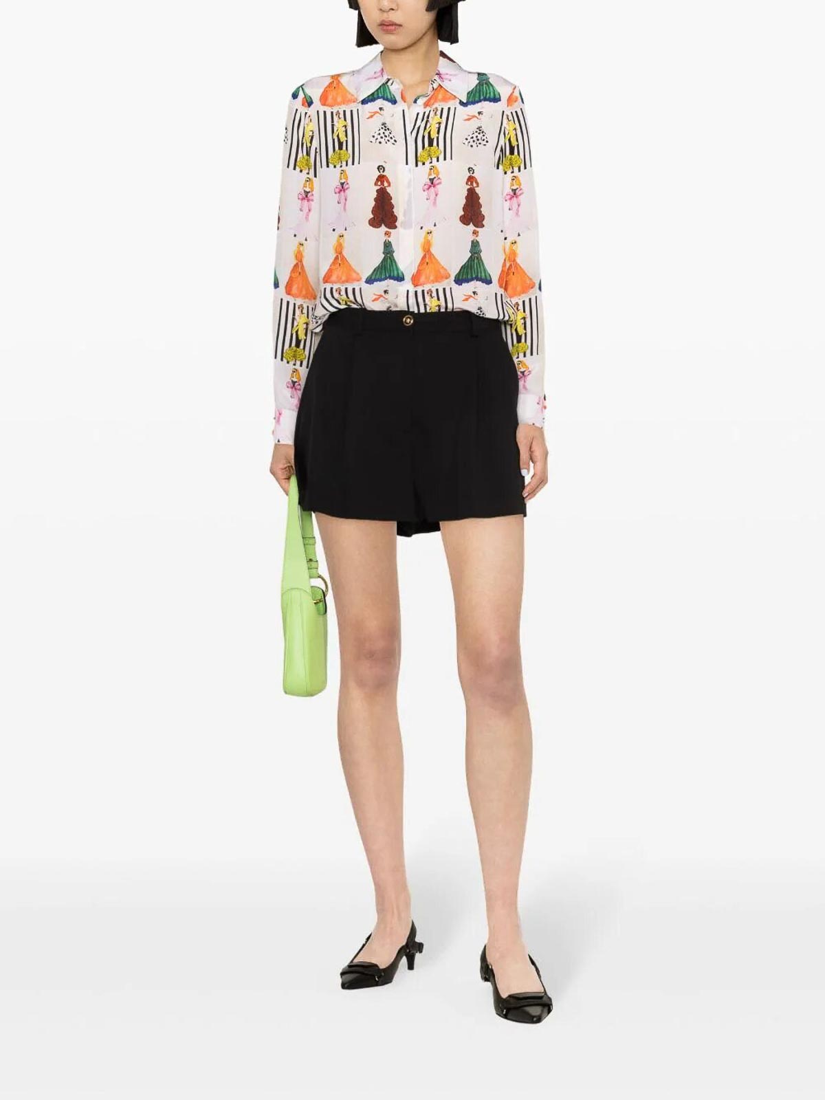 Shop Alice And Olivia Steacy Shirt In White