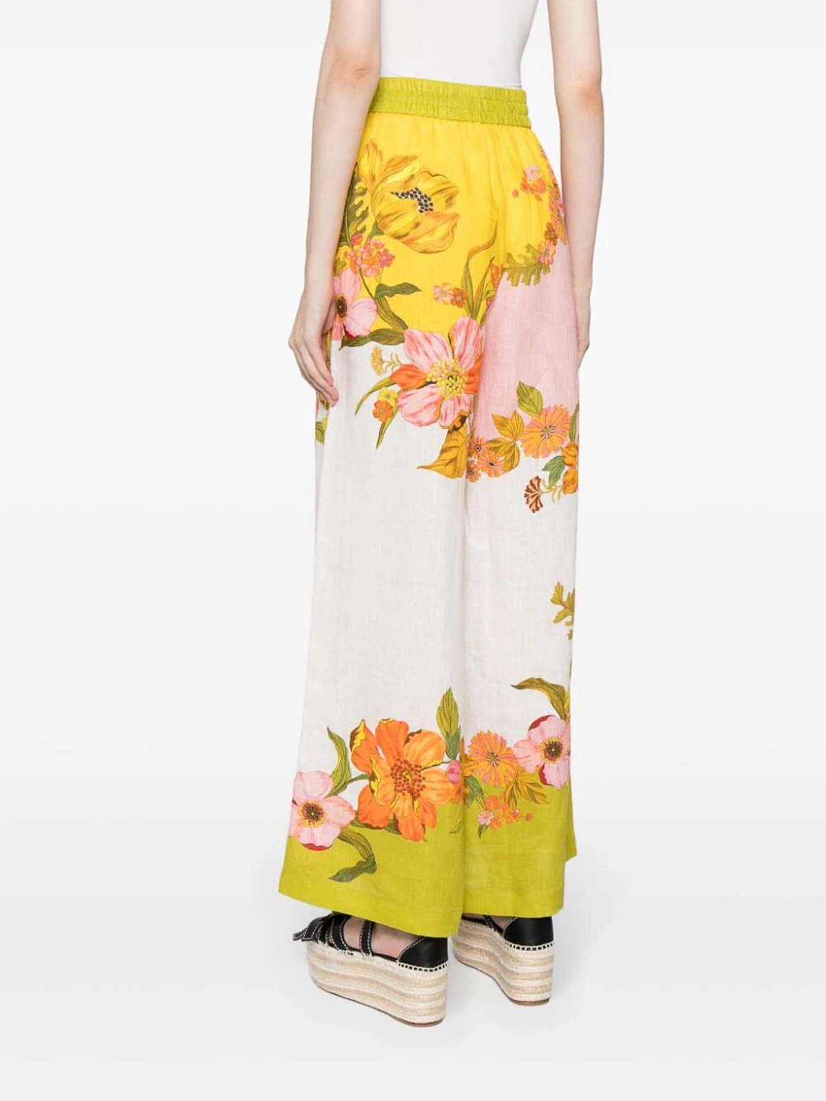 Shop Alemais Silas Pant In Yellow