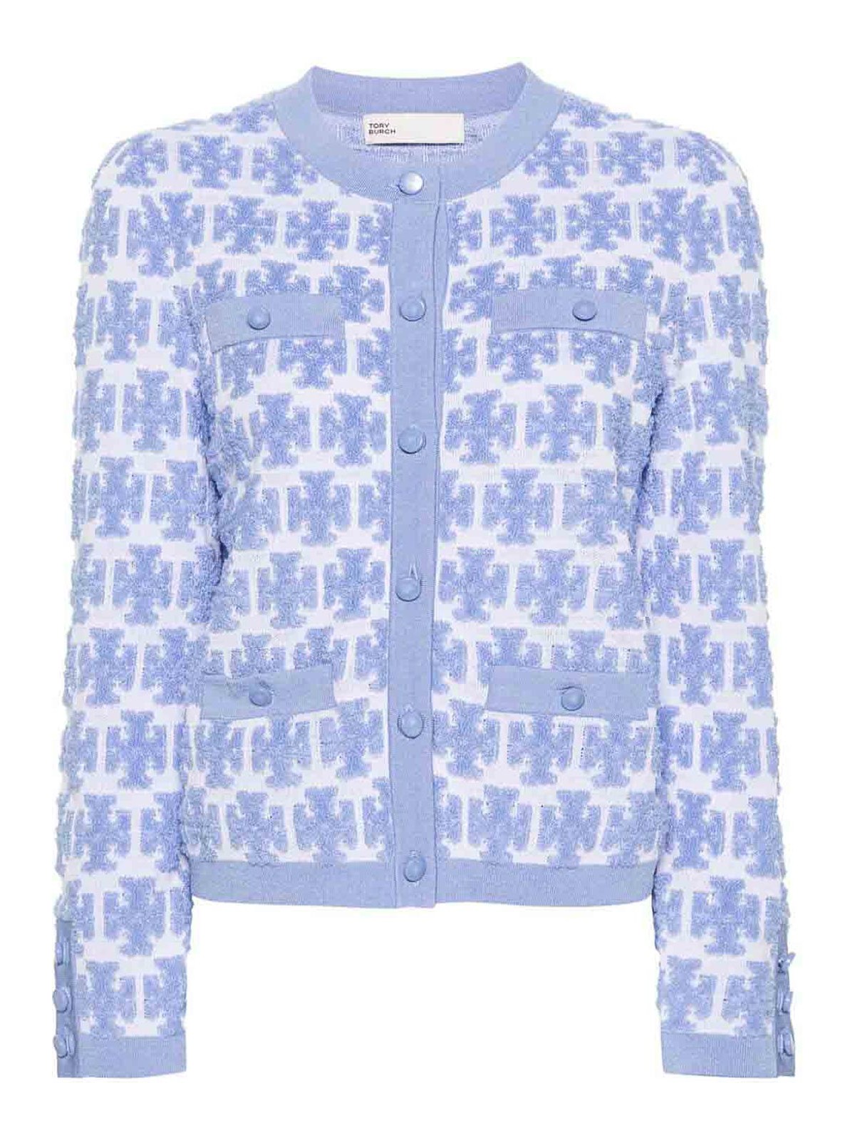 Tory Burch カーディガン - ライトブルー|157538966
