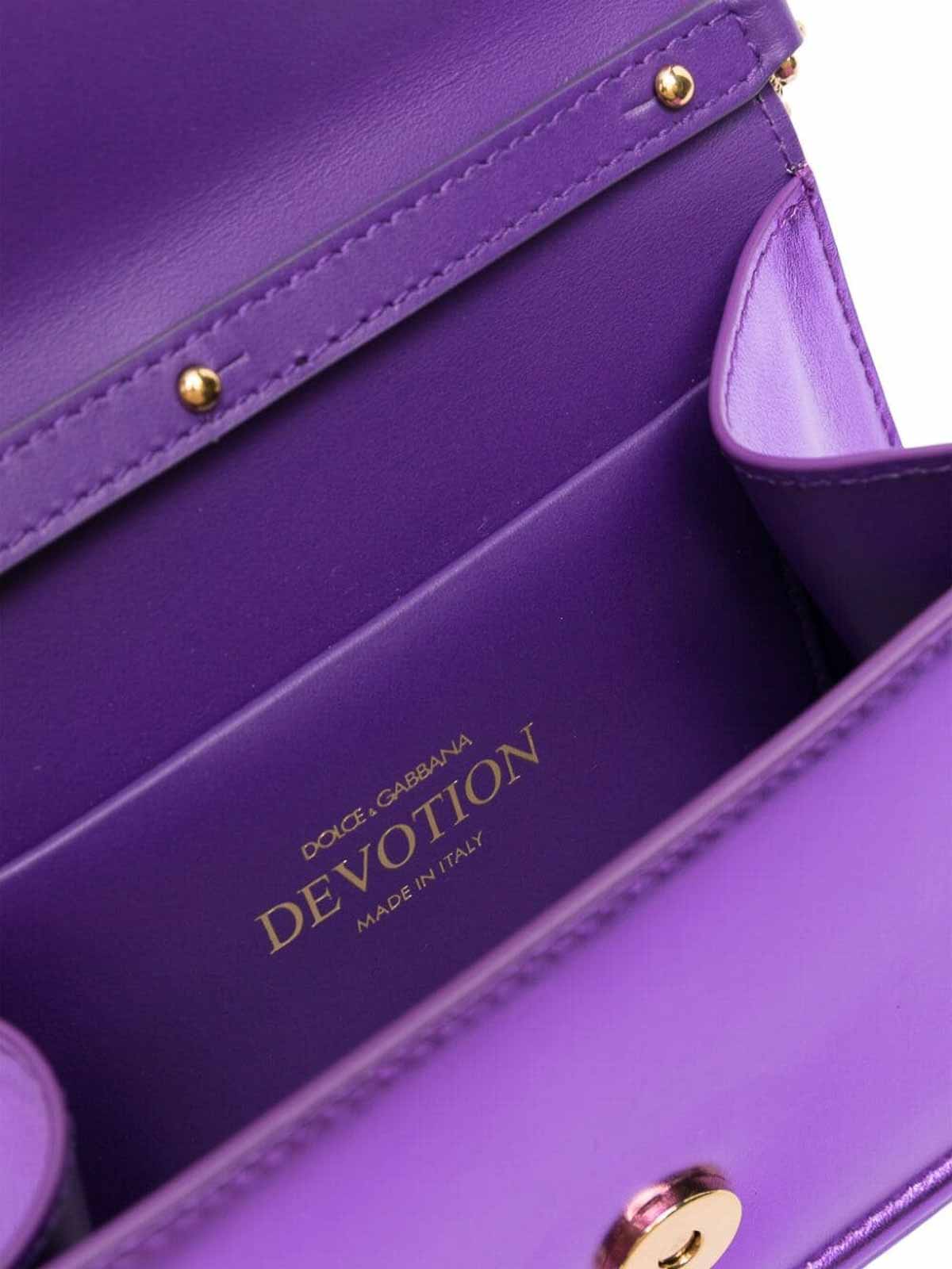Shop Dolce & Gabbana Bolso Clutch - Púrpura In Purple