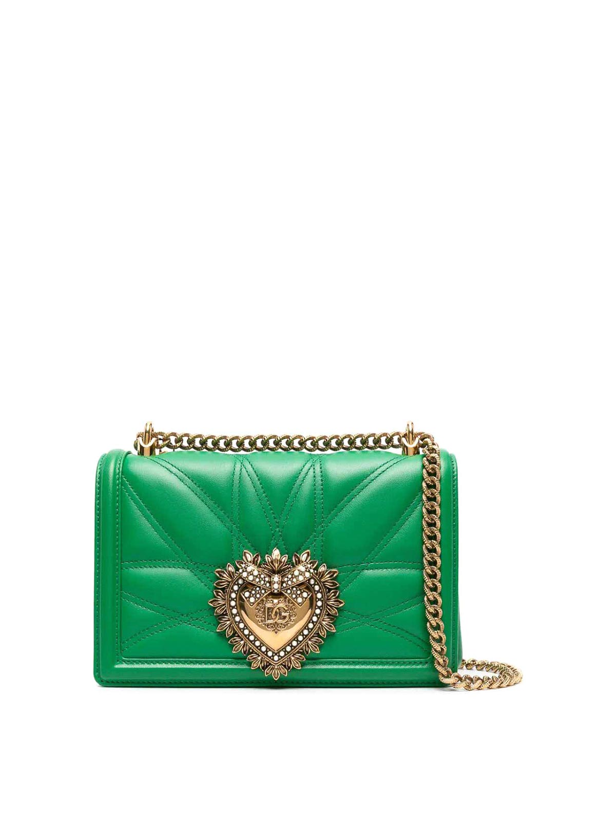 Shop Dolce & Gabbana Bolsa Bandolera - Verde In Green
