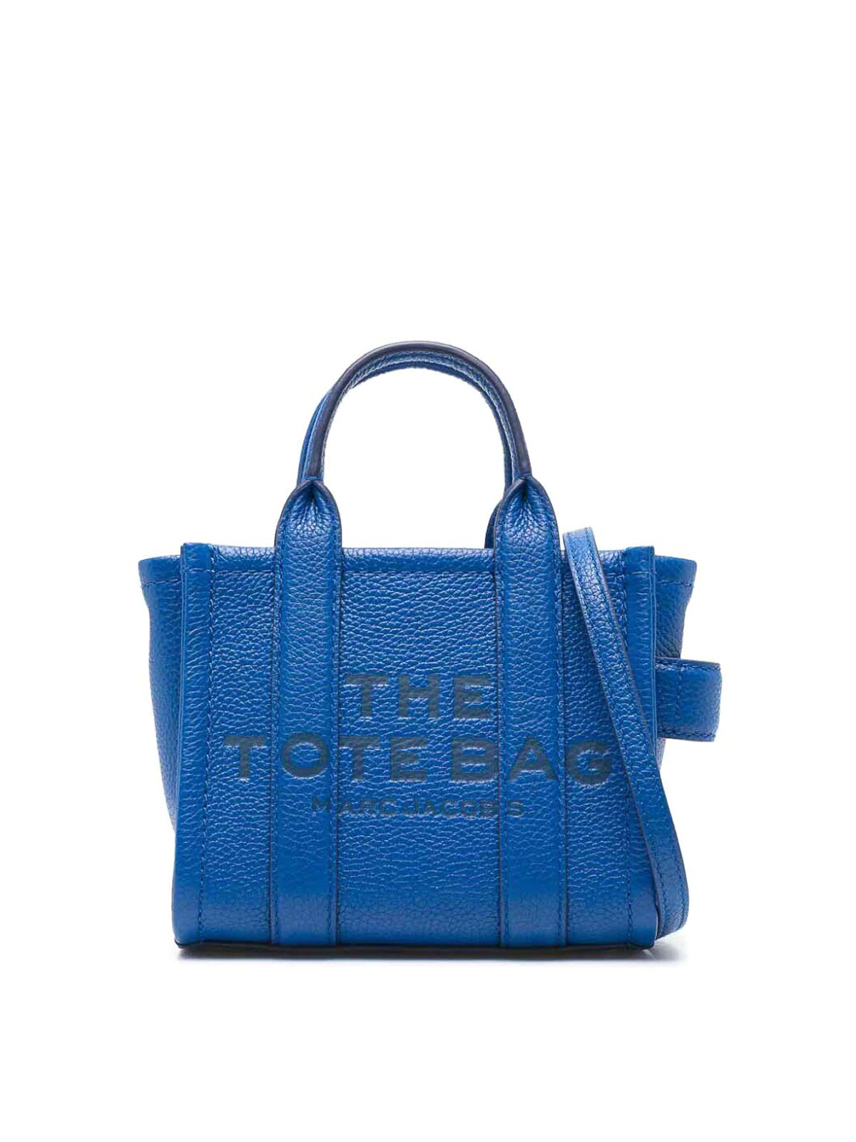 Shop Marc Jacobs The Mini Tote In Blue