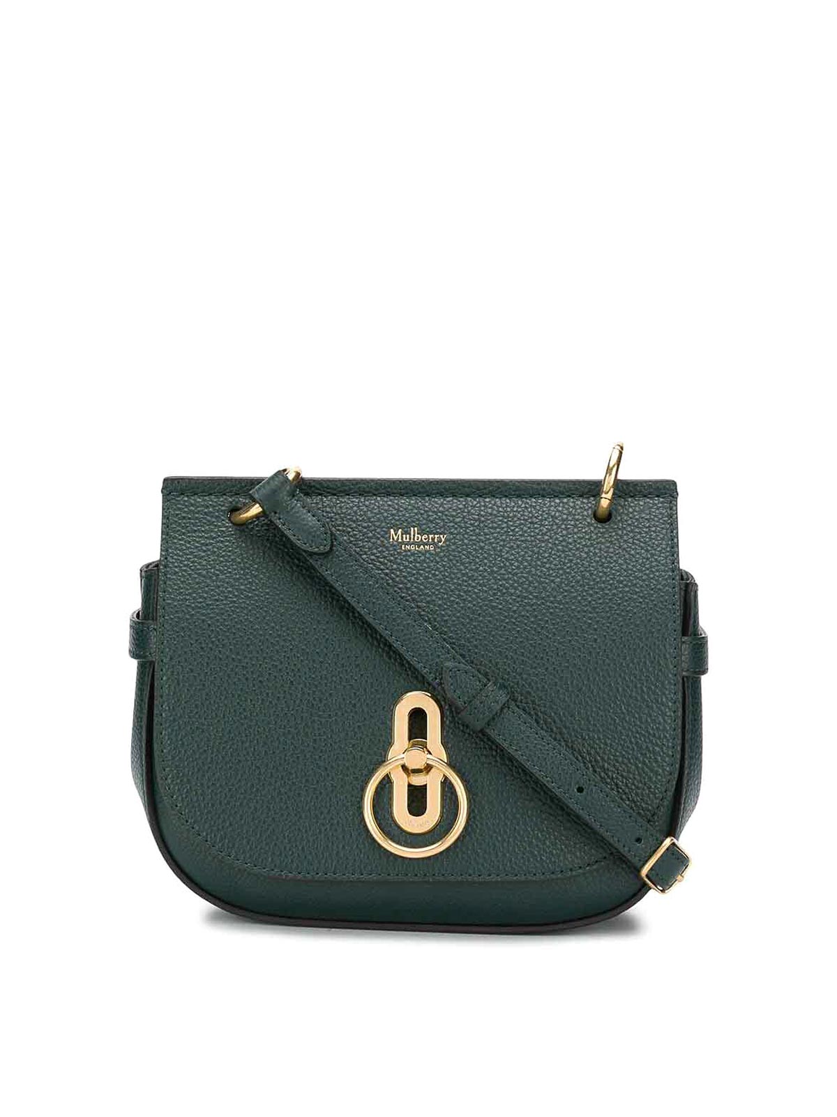 Shop Mulberry Small Amberley Bag In Green