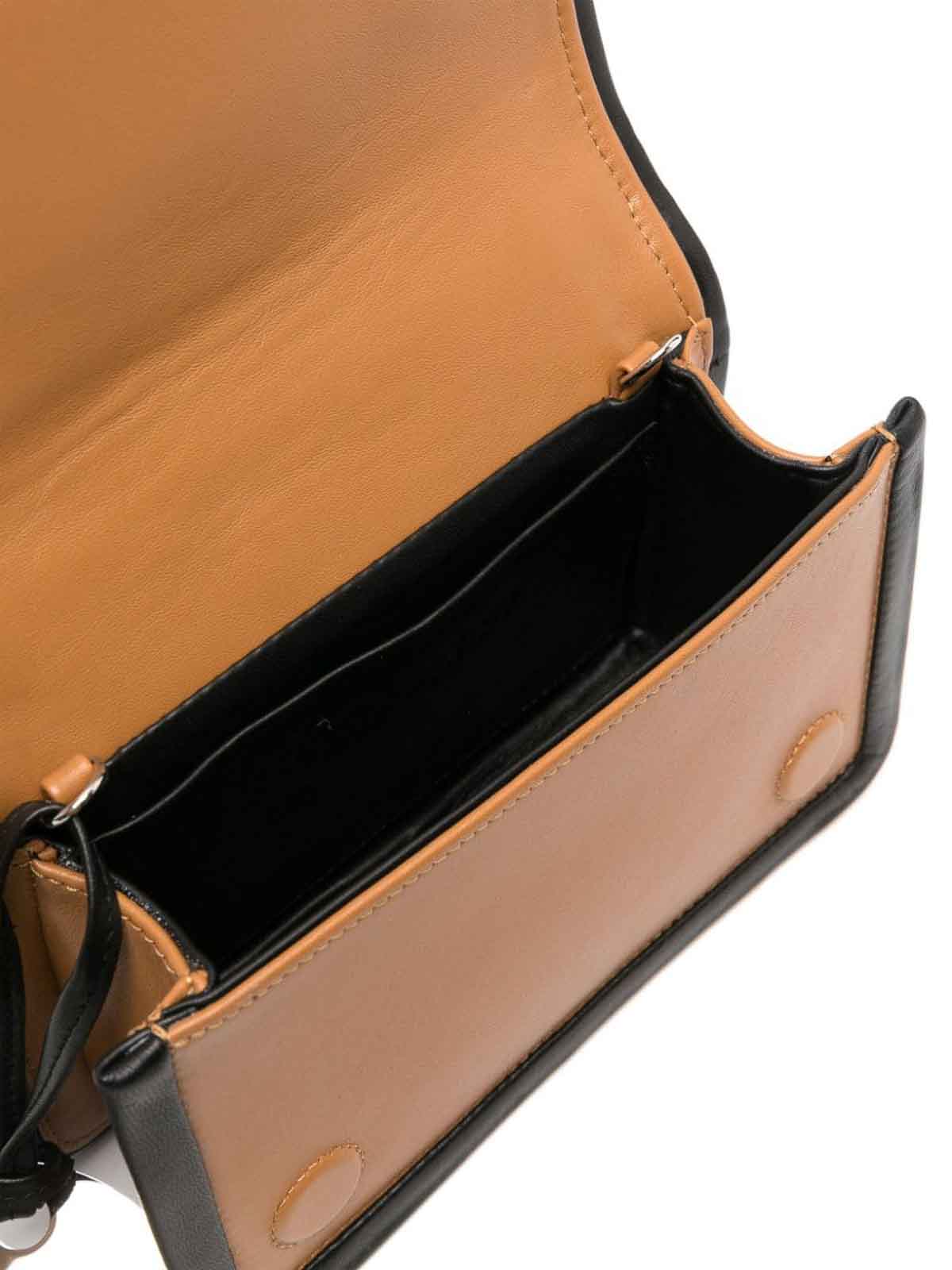 Shop Pierre Hardy Alpha Handbag In Brown