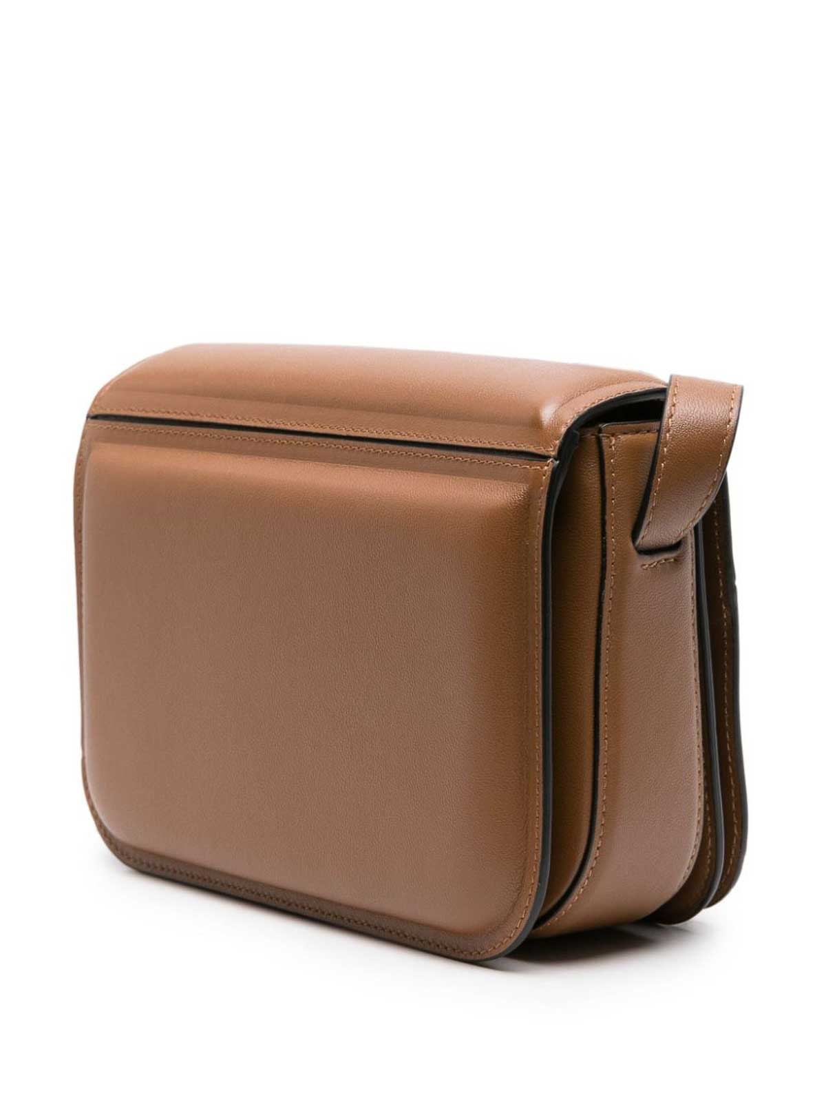 Shop Wandler Oscar Trunk Medium Bag In Brown