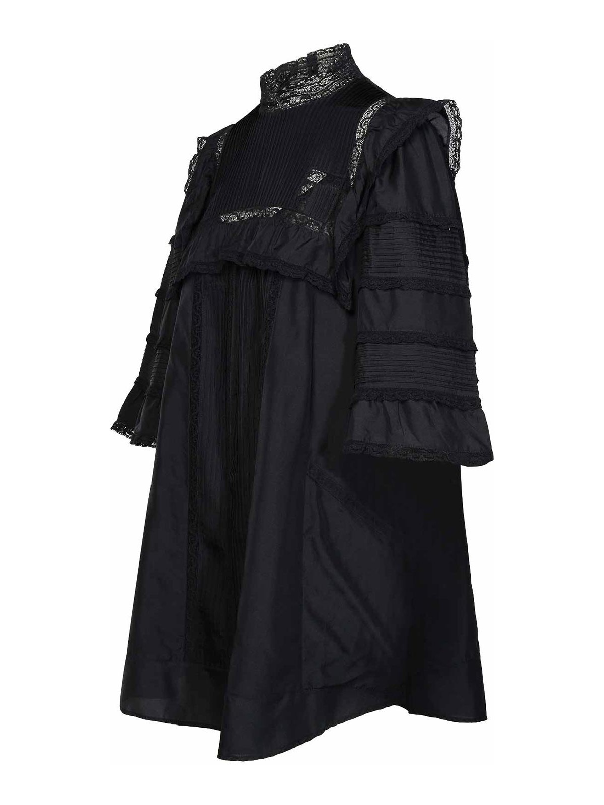 Shop Isabel Marant Vestido Corto - Negro In Black