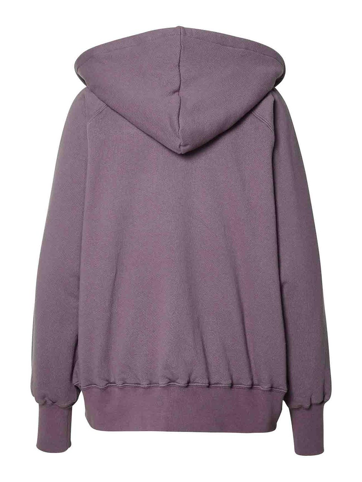 Shop Maison Margiela Purple Cotton Sweatshirt