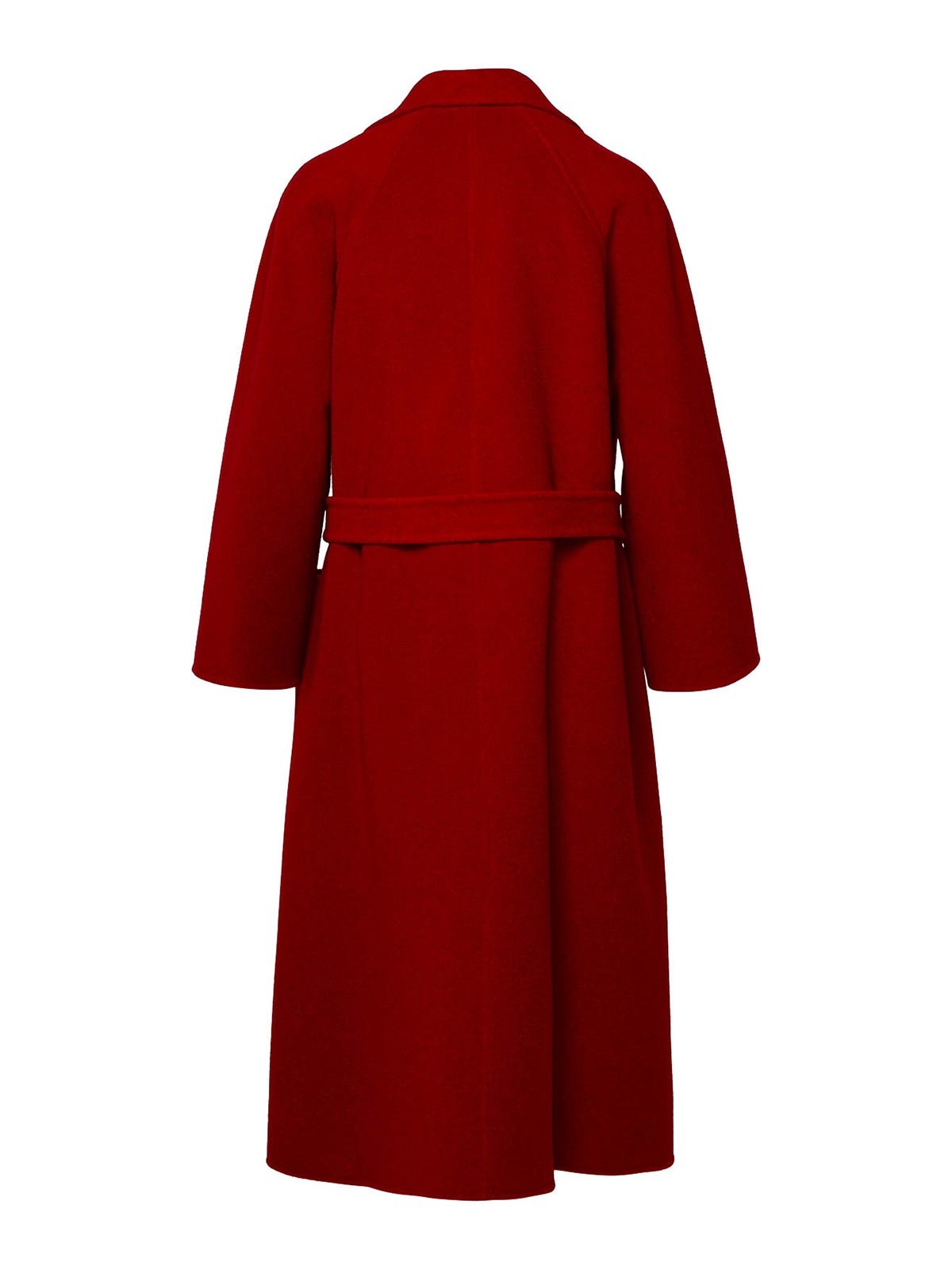 Shop Max Mara Red Cashmere Coat