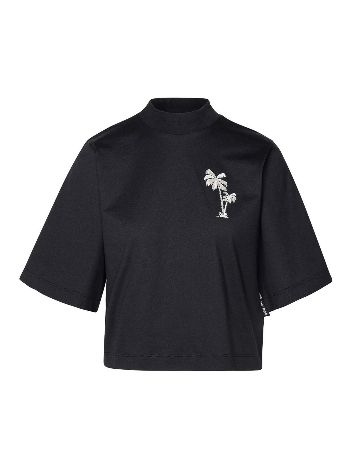 Shop Palm Angels Camiseta - Negro In Black