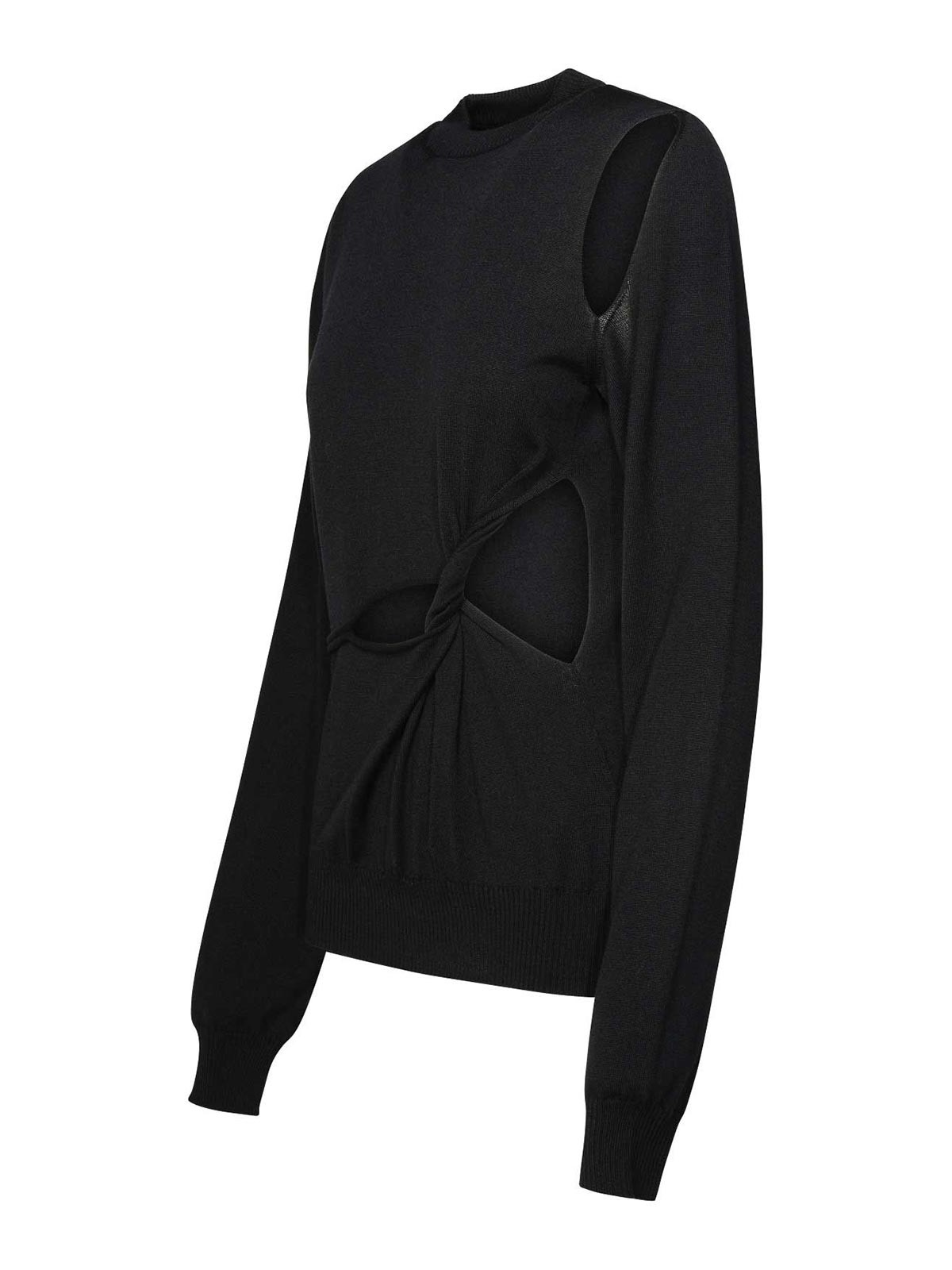 Shop Sportmax Suéter Cuello Redondo - Negro In Black