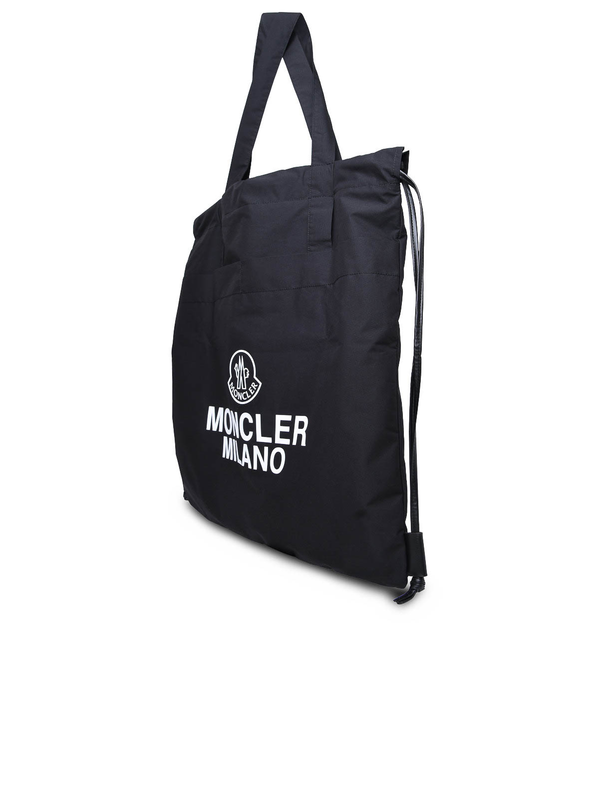 Shop Moncler Logo Bag In Black