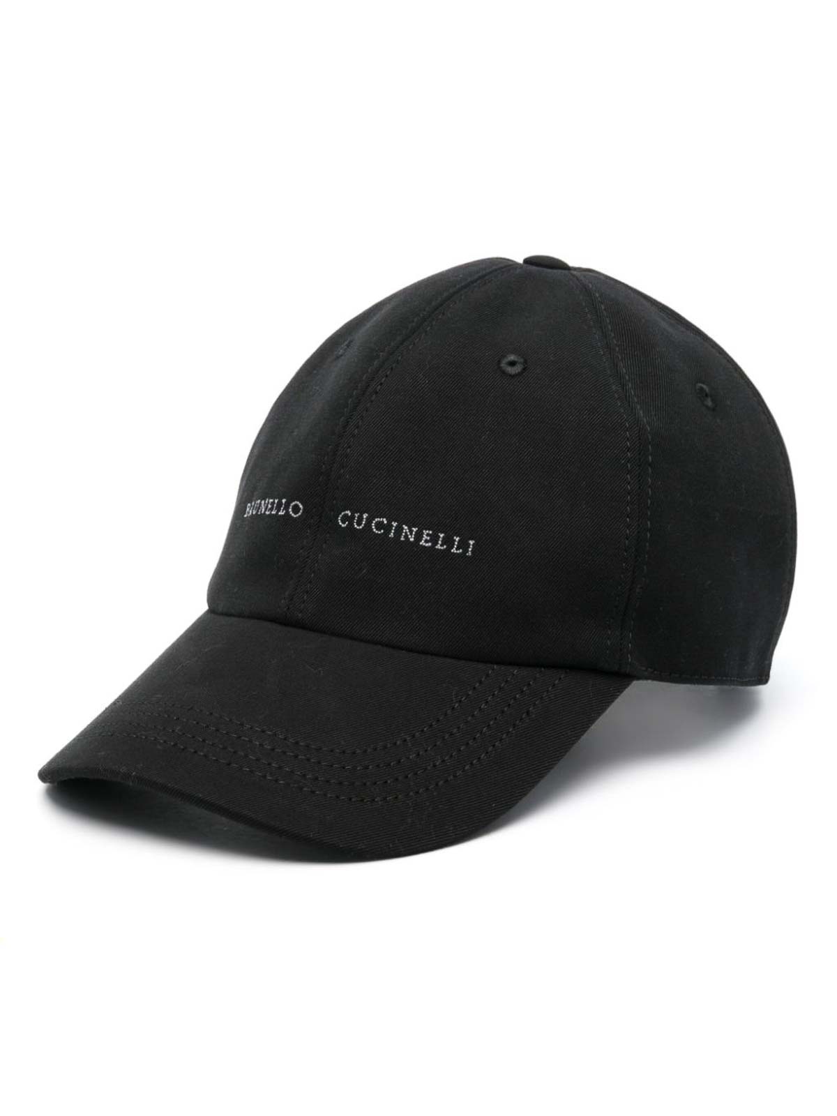 Shop Brunello Cucinelli Hat With Logo In Negro